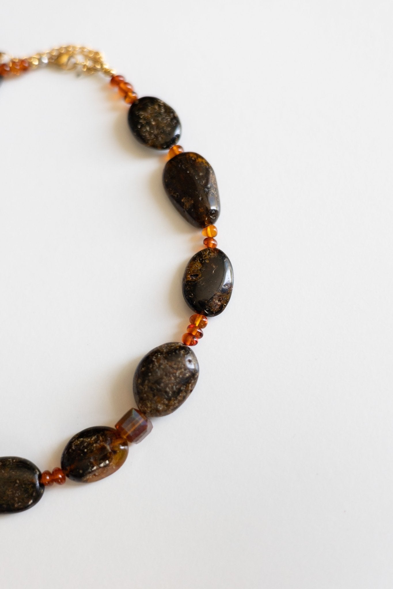 Collier Ambre Fossile - Maison Zélie