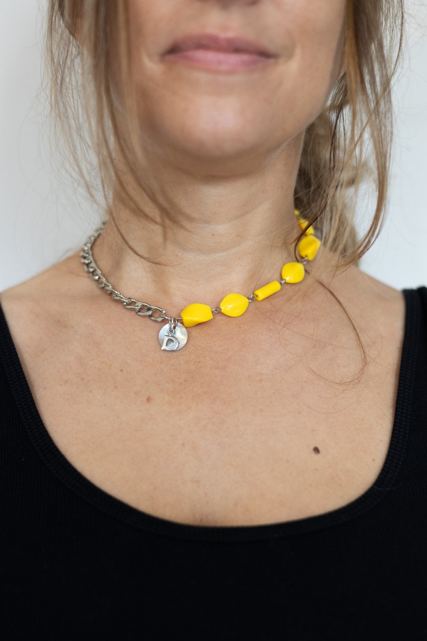 Collier Citron Métal - Maison Zélie
