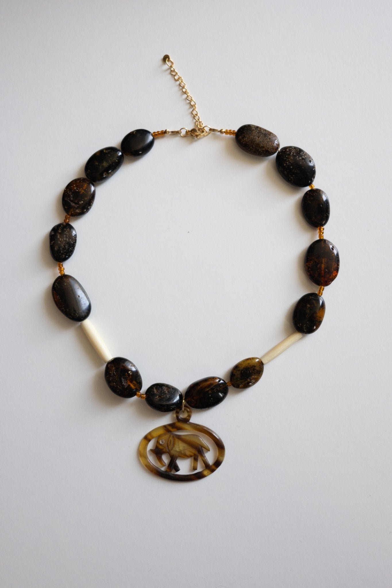 Collier Éléphant Totem - Maison Zélie