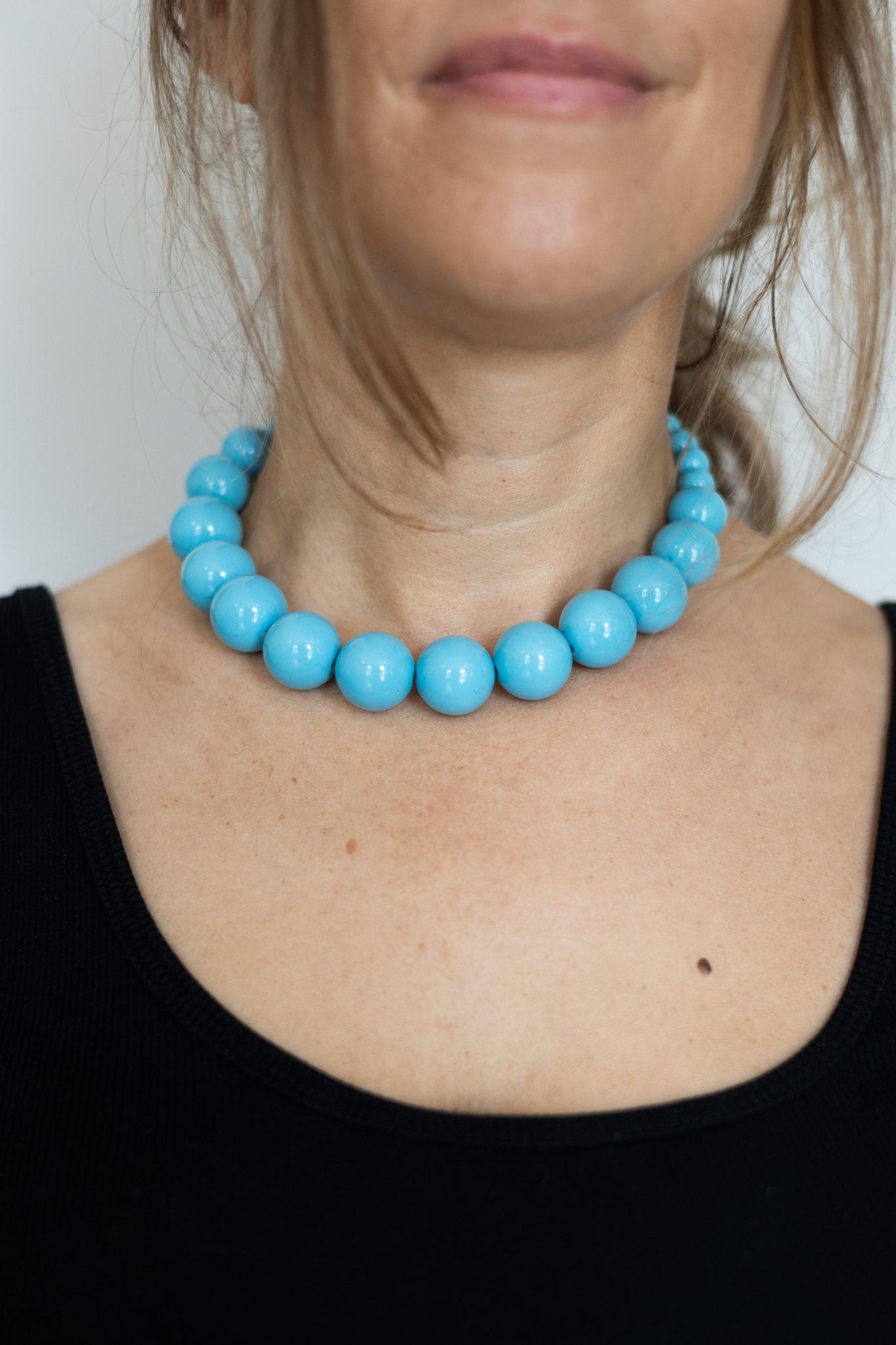 Collier en perles Bleu Horizon - Maison Zélie