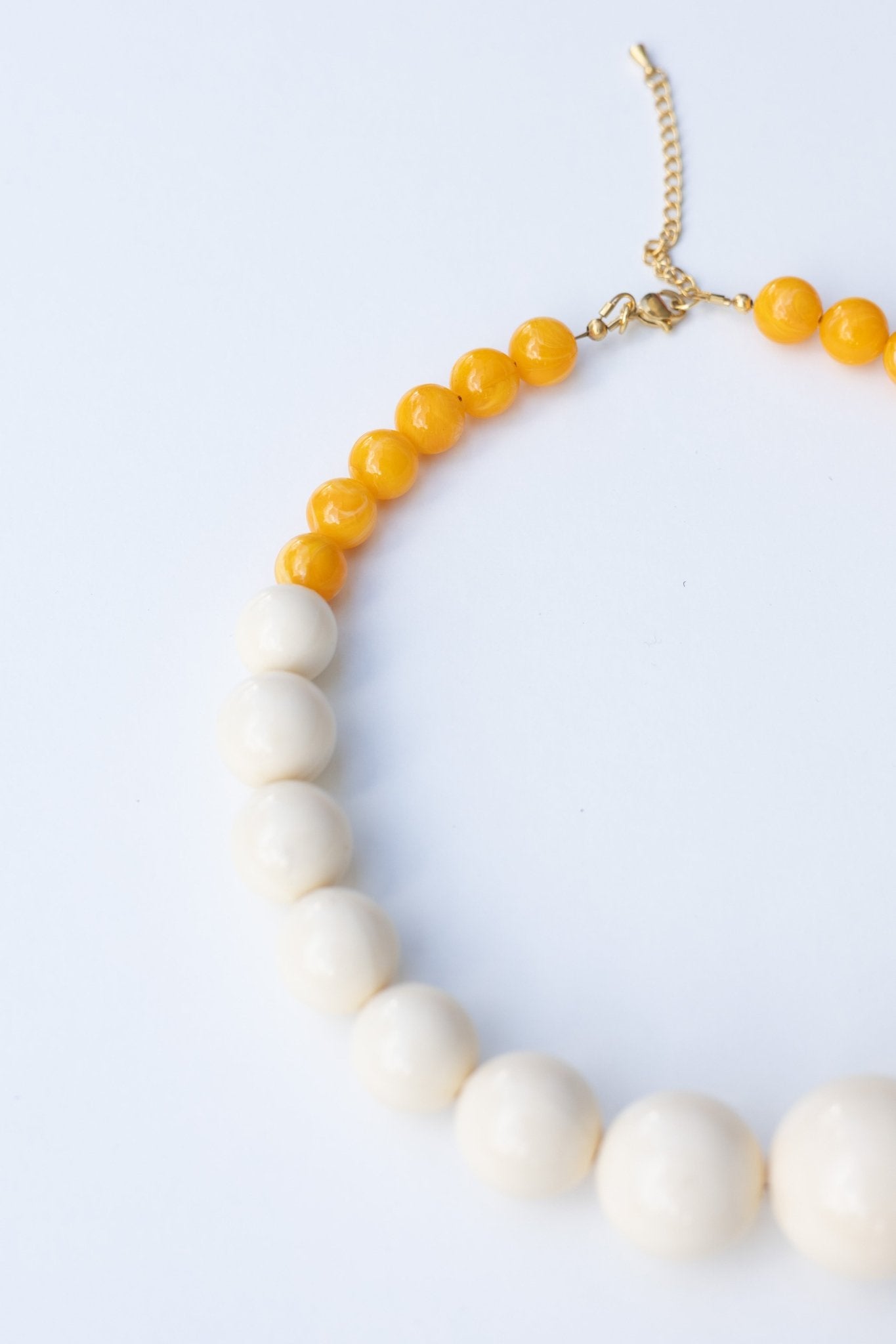 Collier en perles Soleil Vanille - Maison Zélie