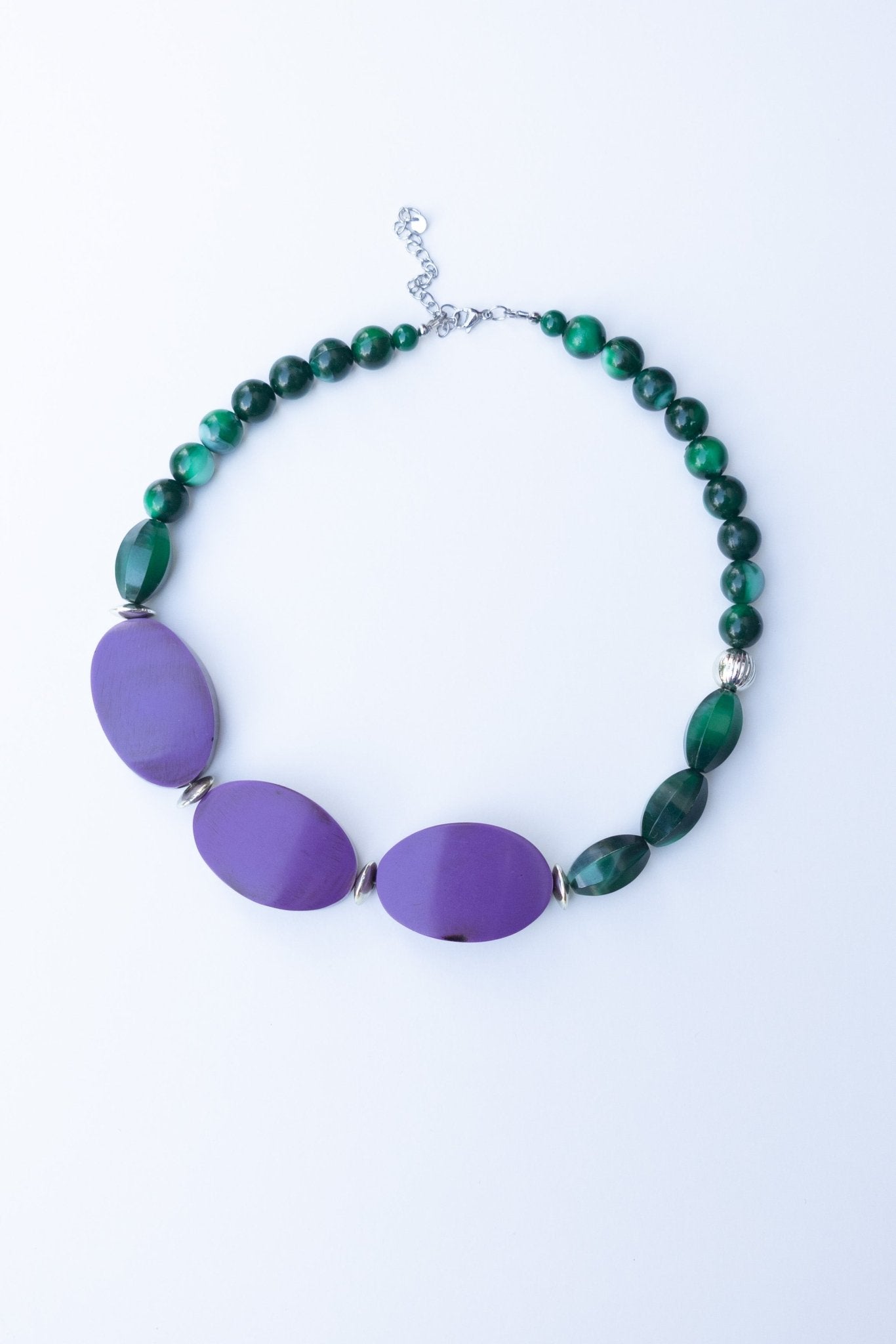 Collier Forêt Pourpre - Maison Zélie