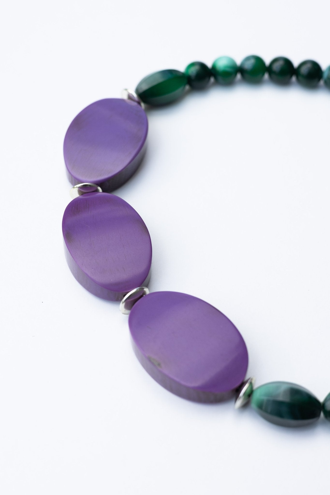 Collier Forêt Pourpre - Maison Zélie
