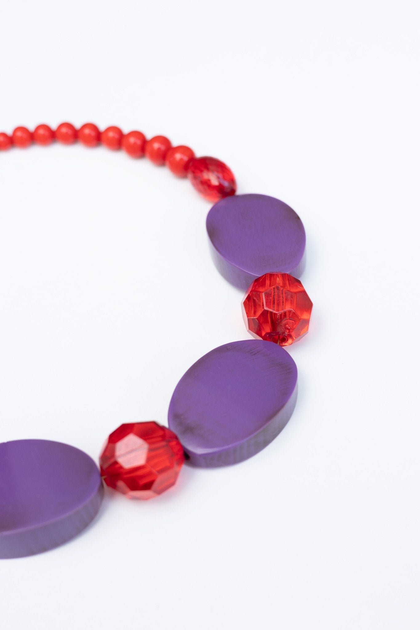 Collier Framboise Électrique - Maison Zélie