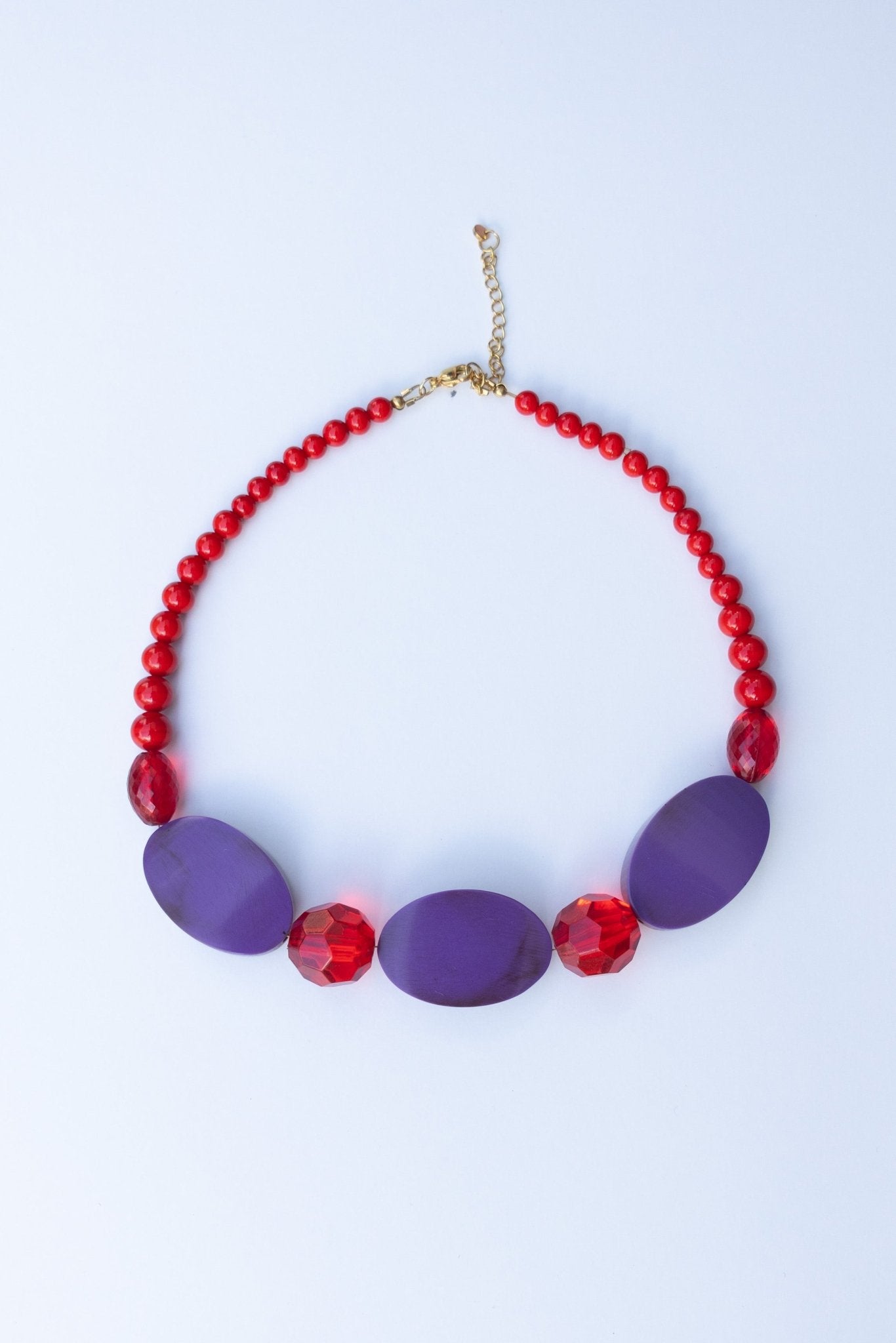 Collier Framboise Électrique - Maison Zélie