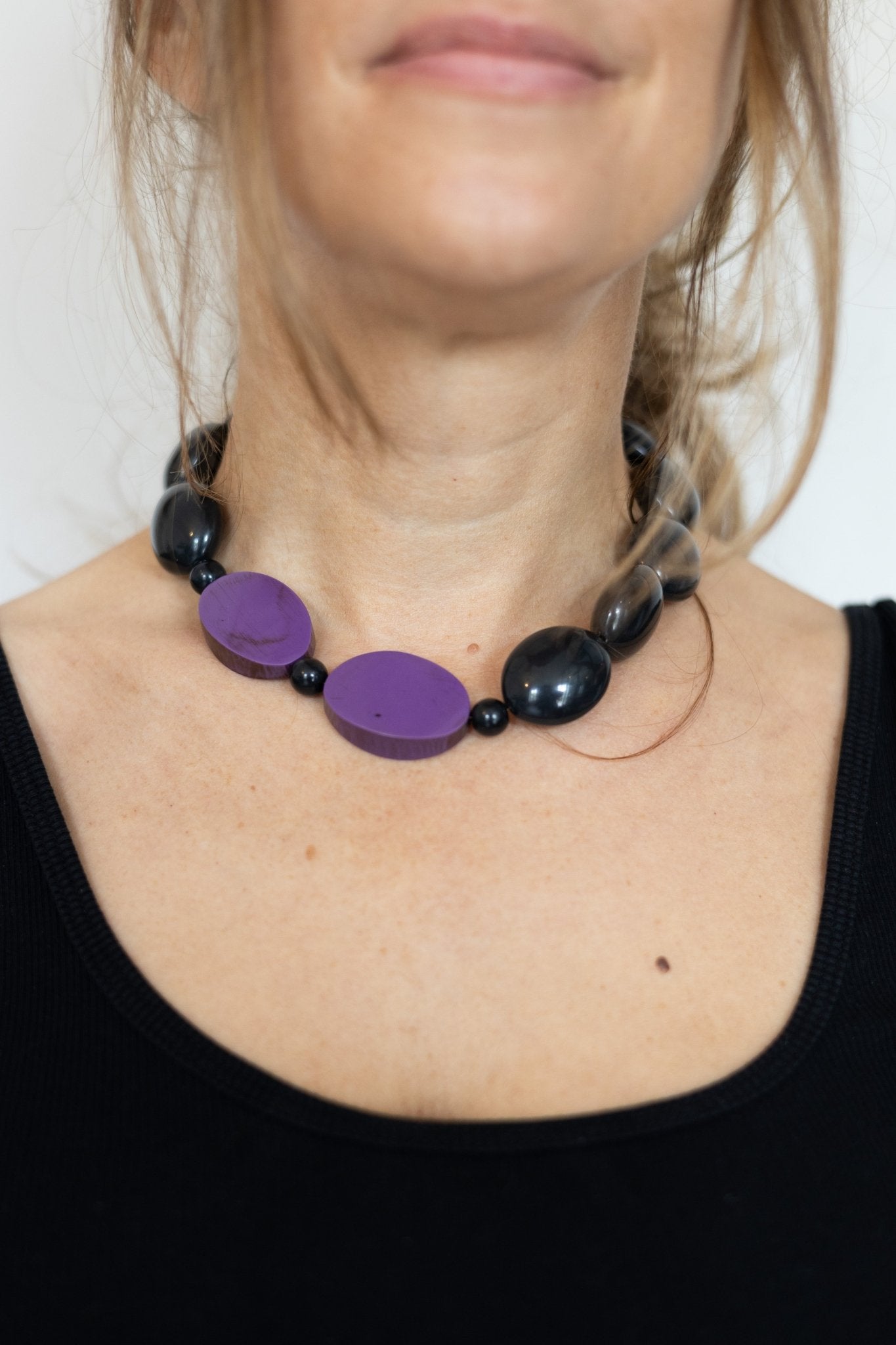 Collier Nuit Pourpre - Maison Zélie