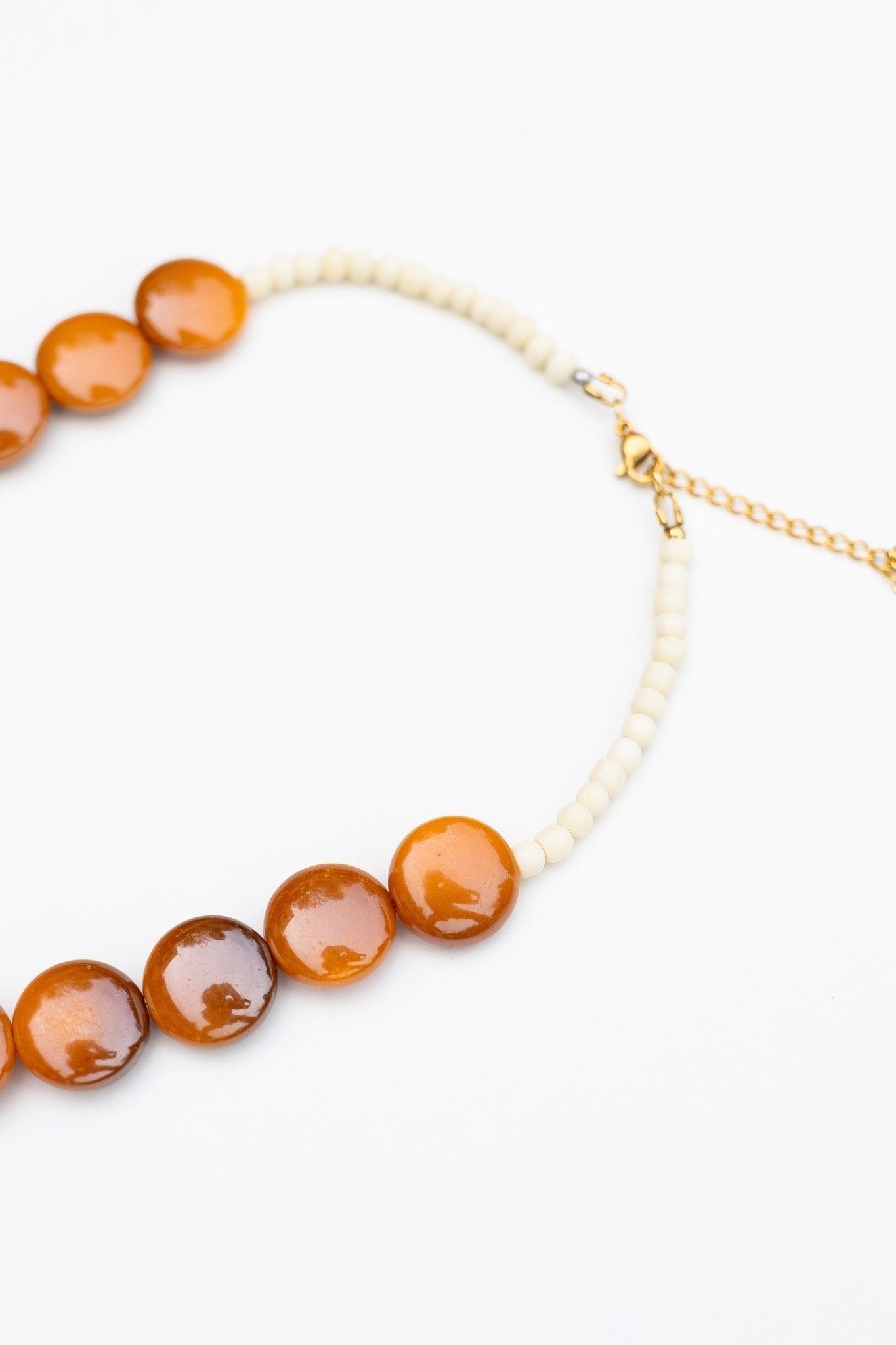 Collier perles Ambre Vanille - Maison Zélie