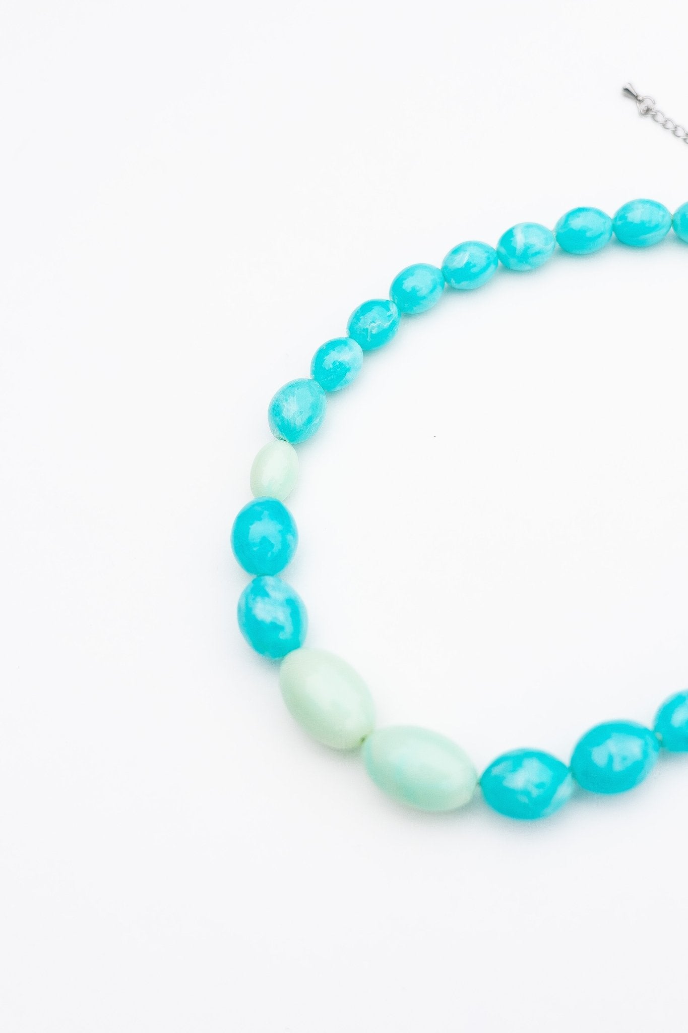 Collier perles Bleu Atoll - Maison Zélie