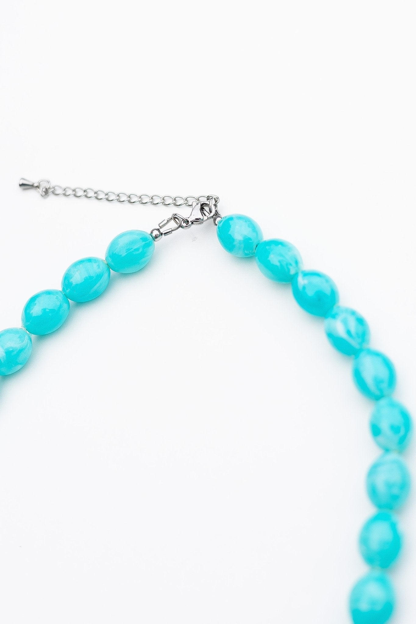 Collier perles Bleu Atoll - Maison Zélie