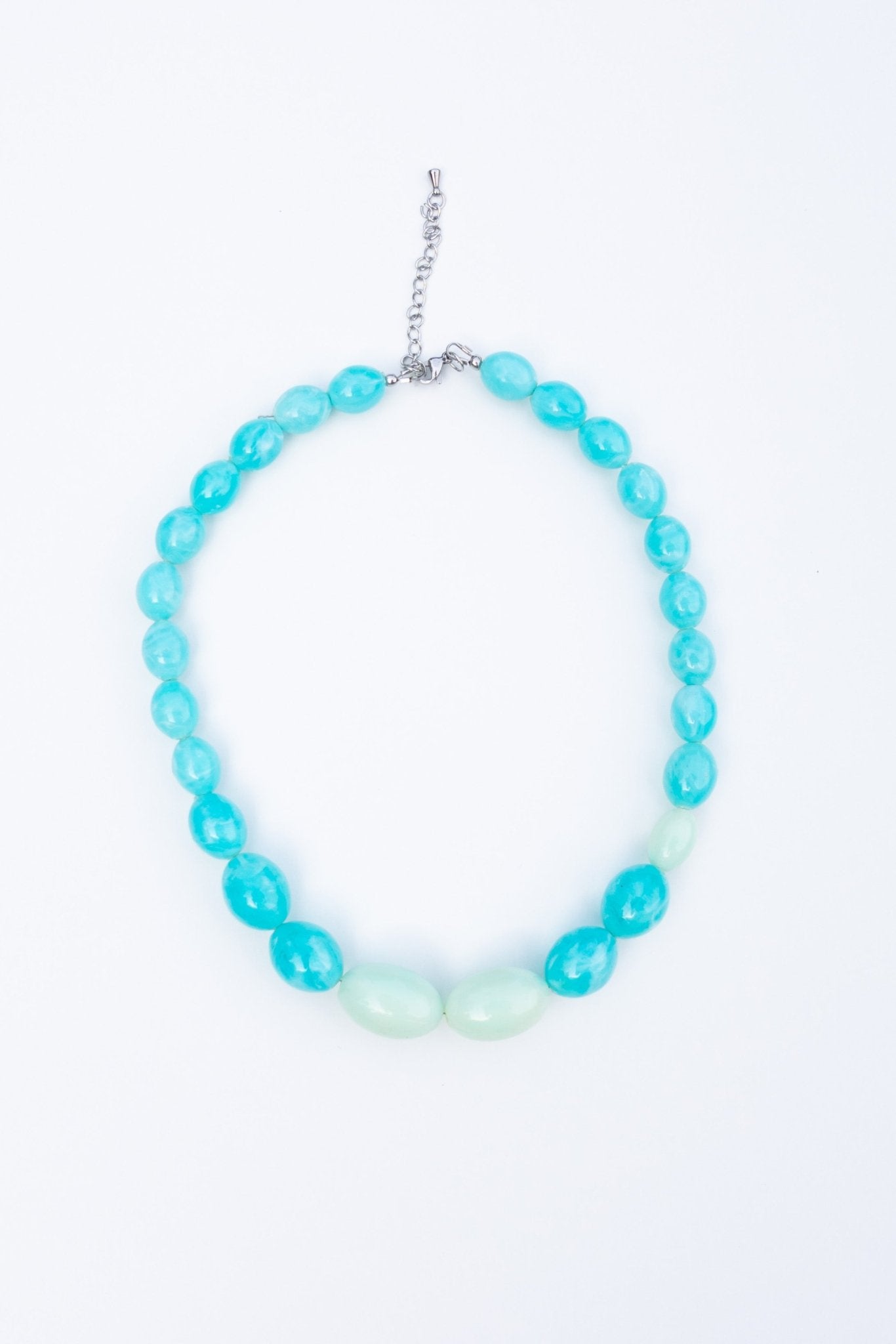 Collier perles Bleu Atoll - Maison Zélie