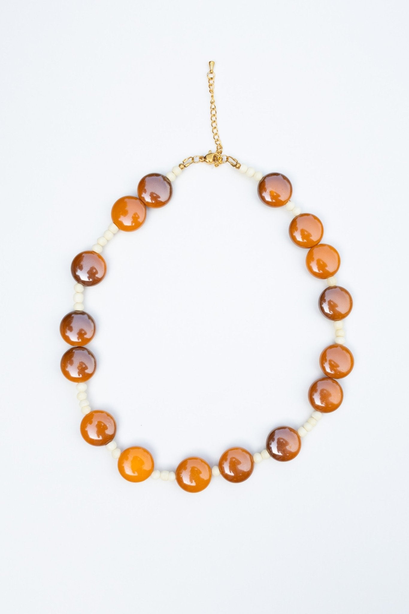 Collier perles Caramel doux - Maison Zélie