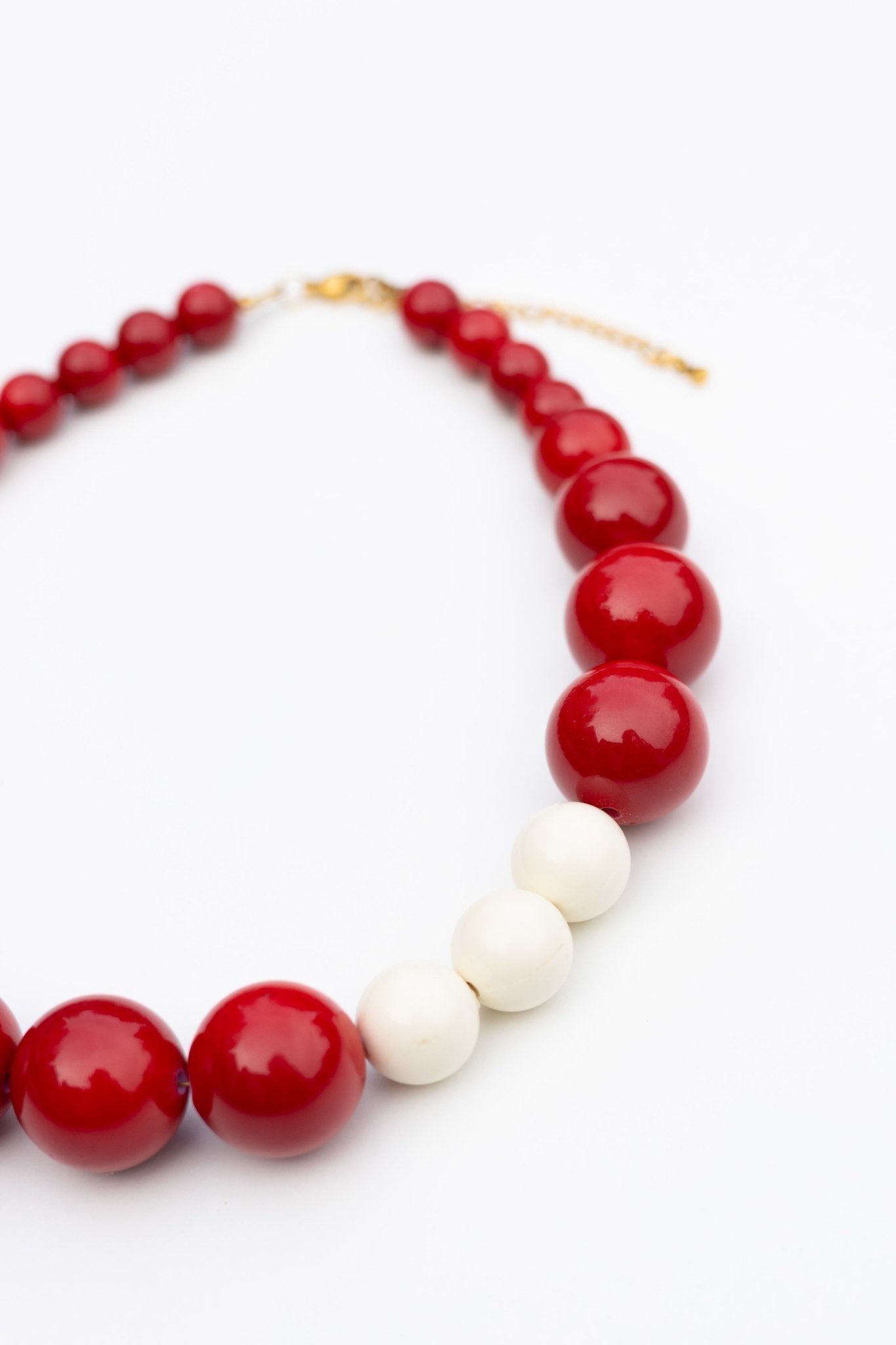 Collier perles Cerise au lait - Maison Zélie