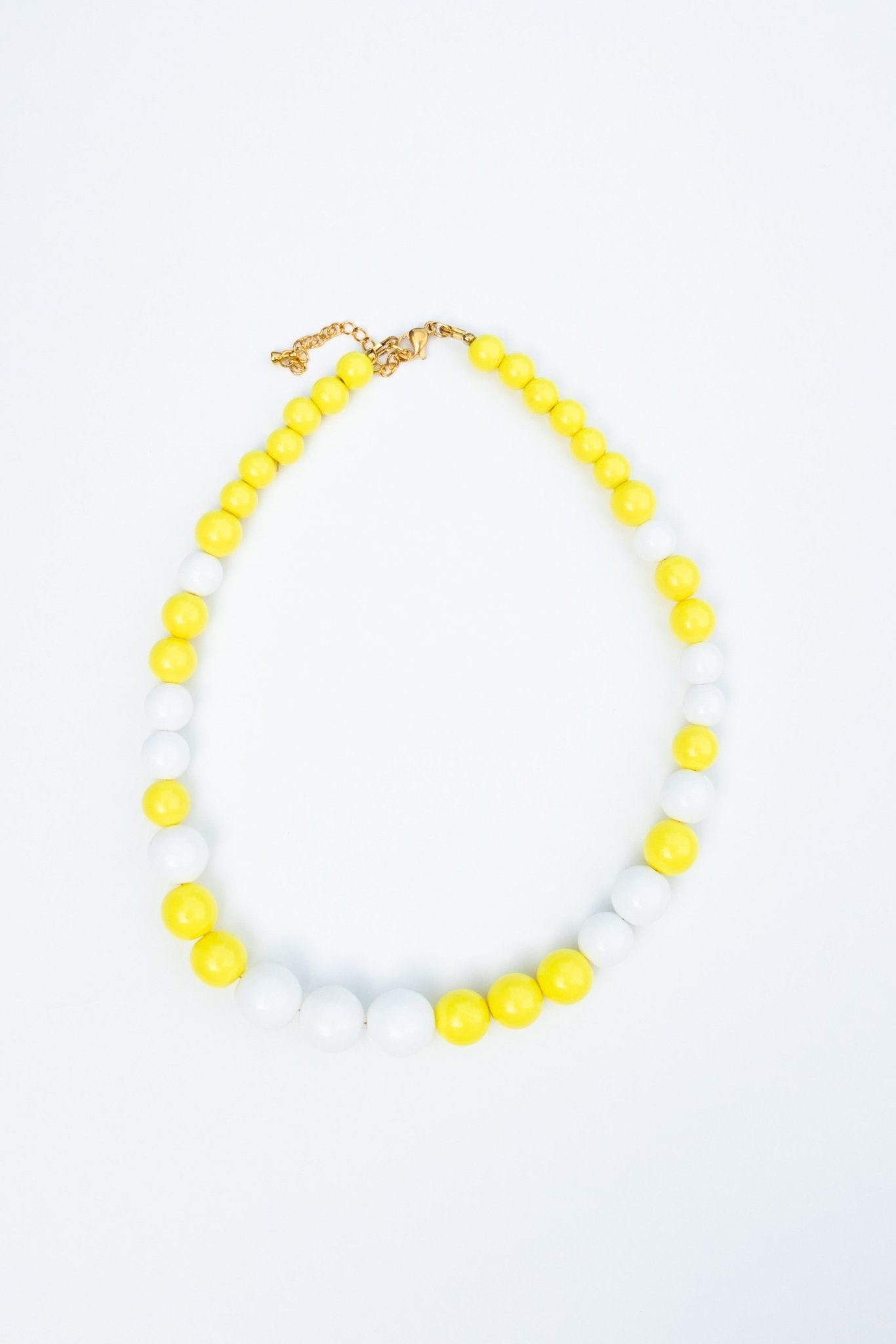 Collier perles Citron givré - Maison Zélie