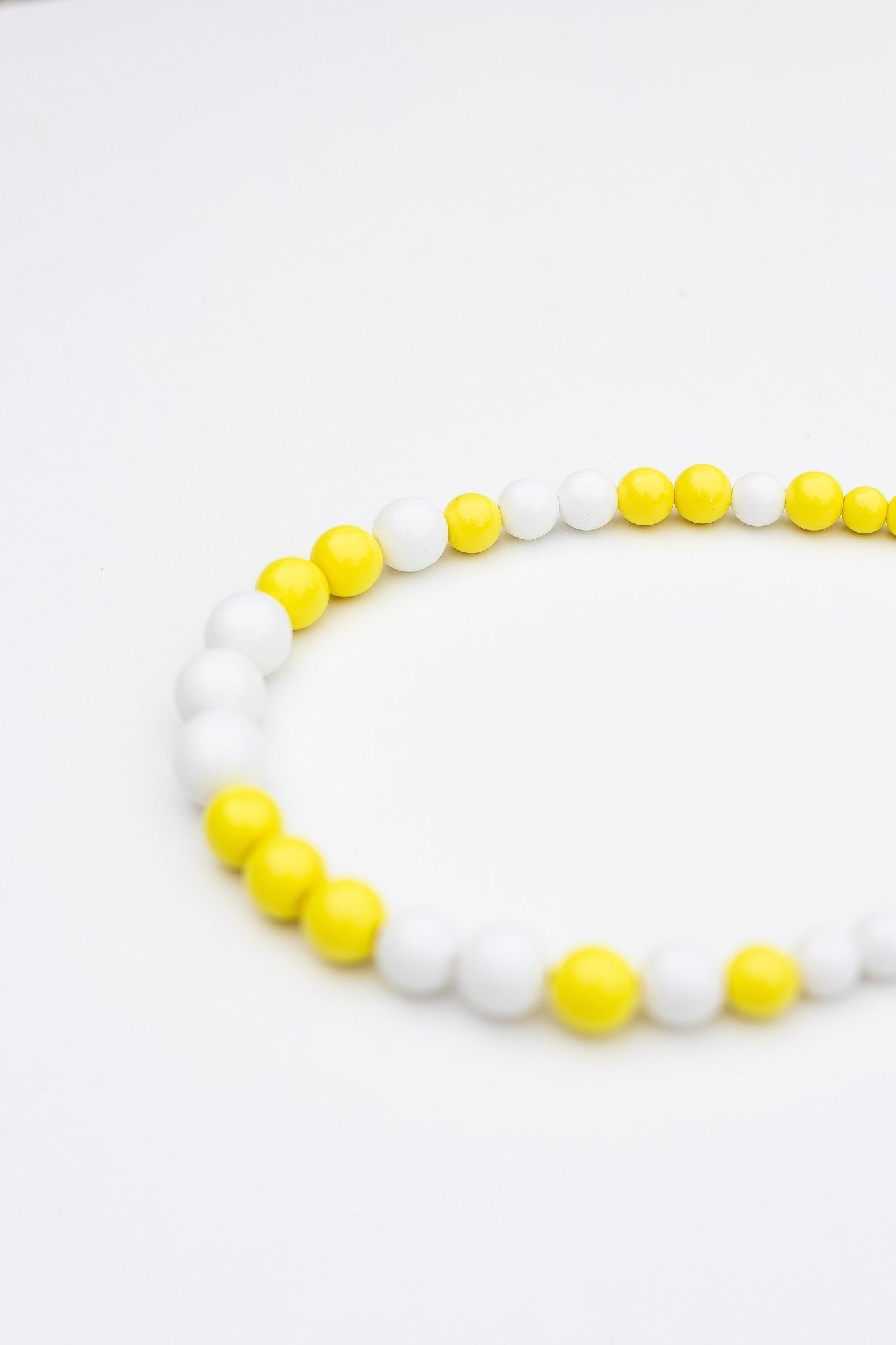 Collier perles Citron givré - Maison Zélie