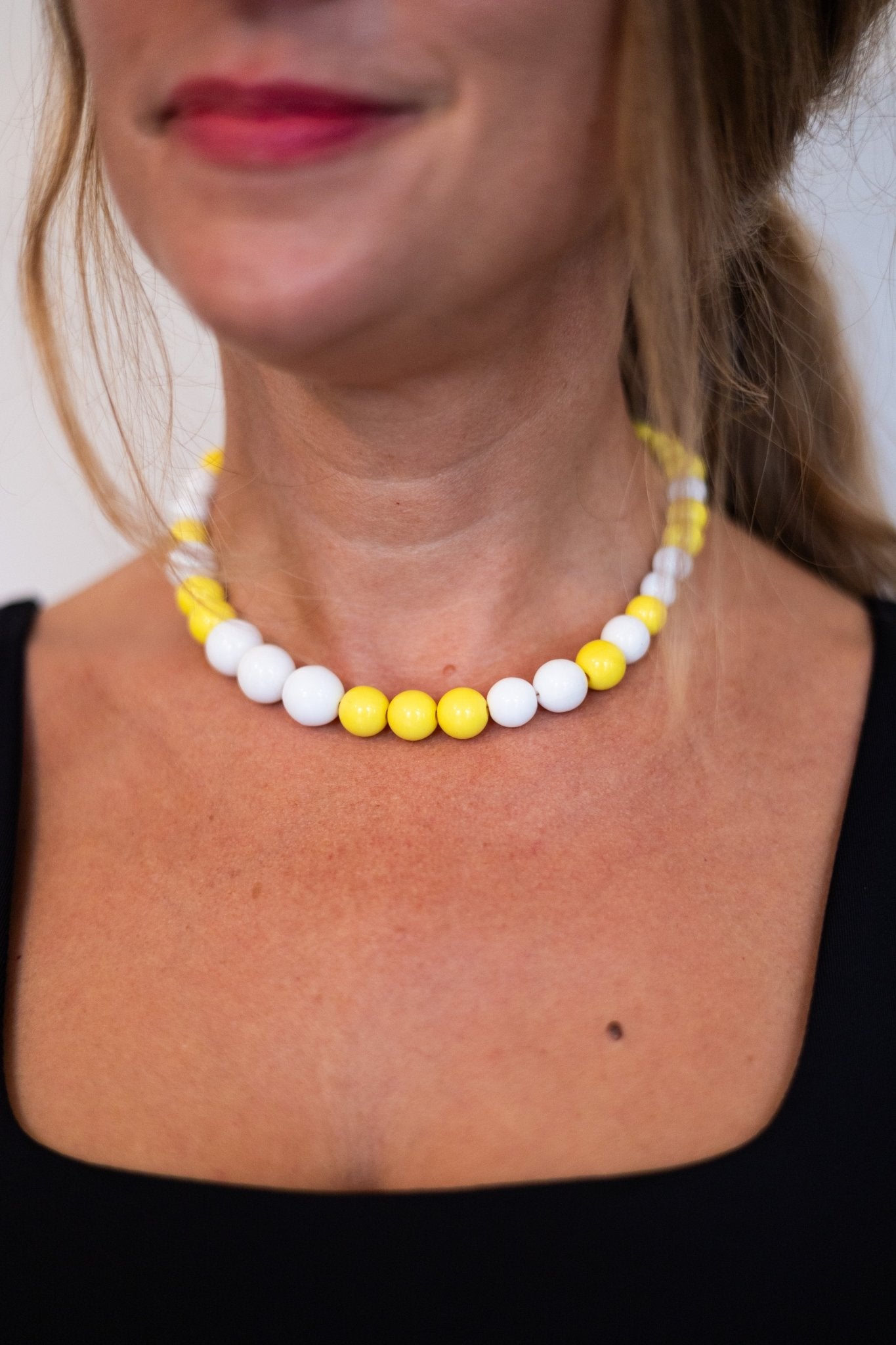 Collier perles Citron givré - Maison Zélie