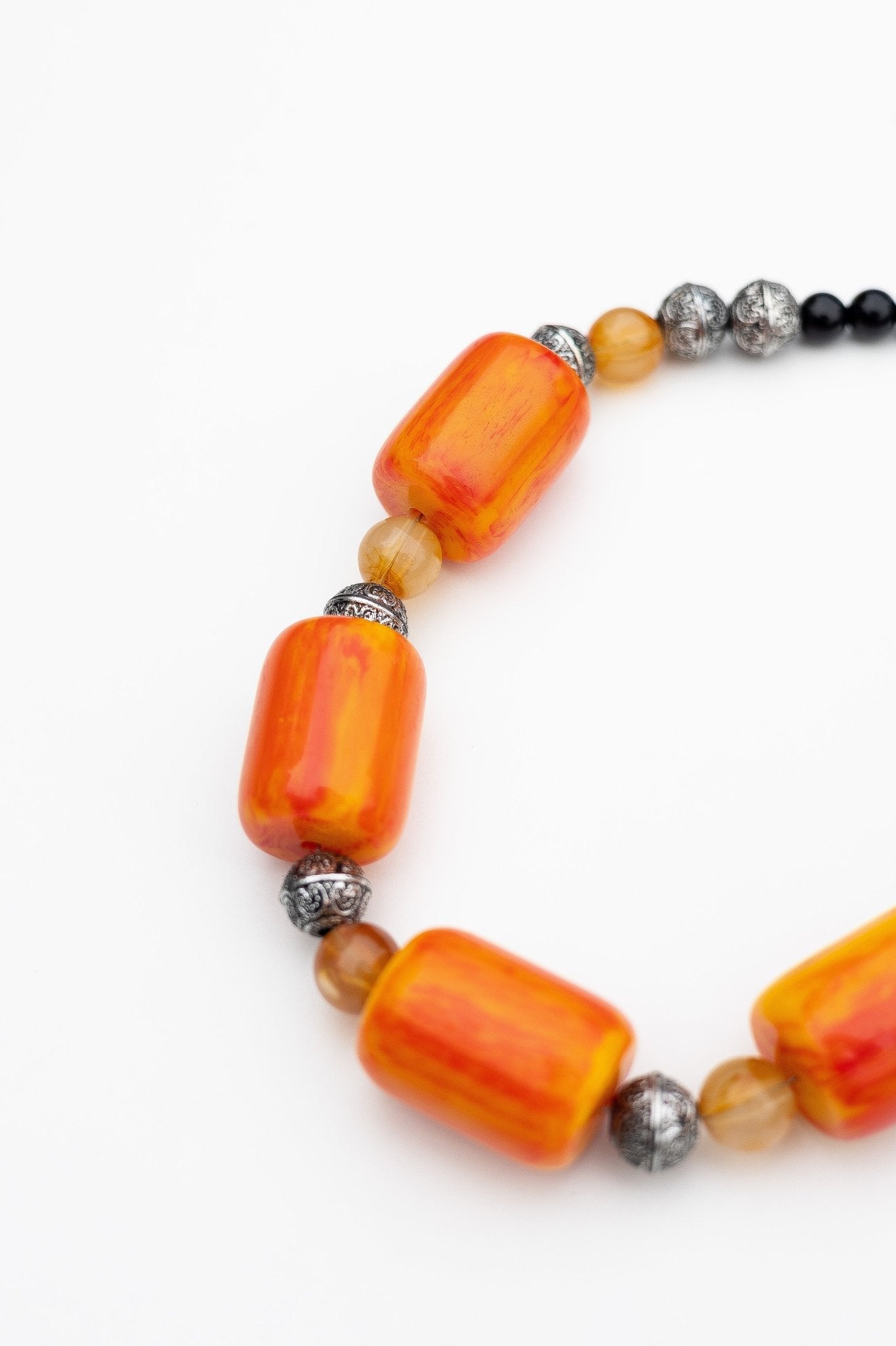 Collier perles Feu Sacré - Maison Zélie