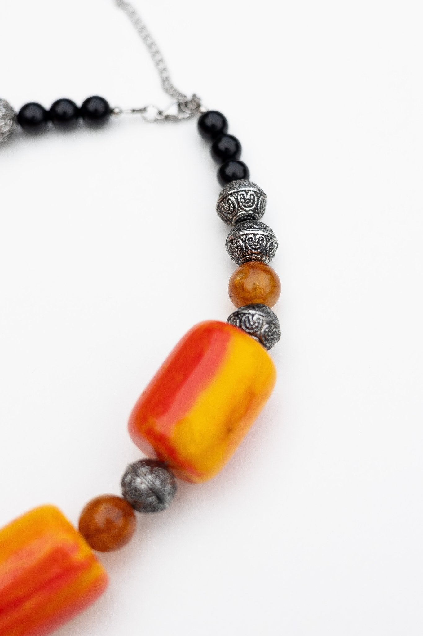 Collier perles Feu Sacré - Maison Zélie