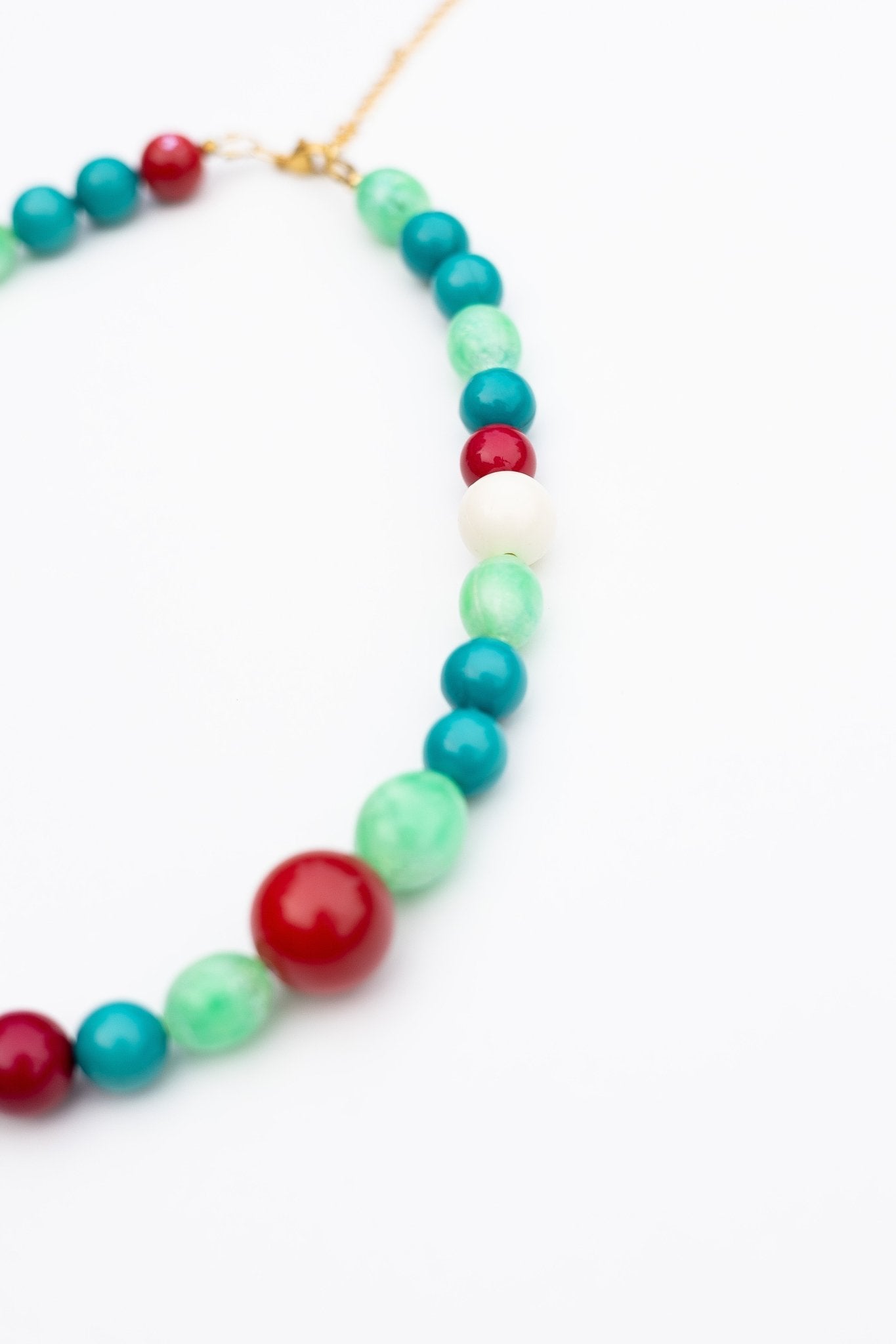 Collier perles Fruits rouges - Maison Zélie