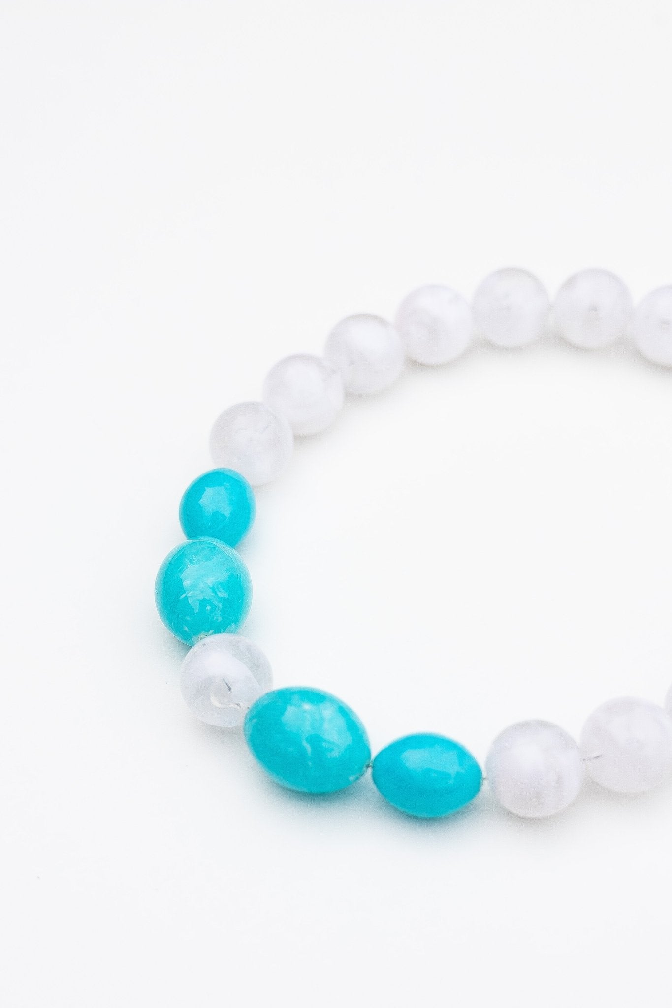 Collier perles Lagune Glacée - Maison Zélie