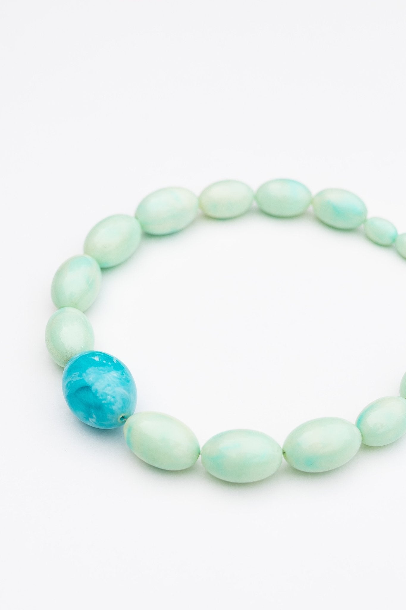 Collier perles Lagune Mentholée - Maison Zélie