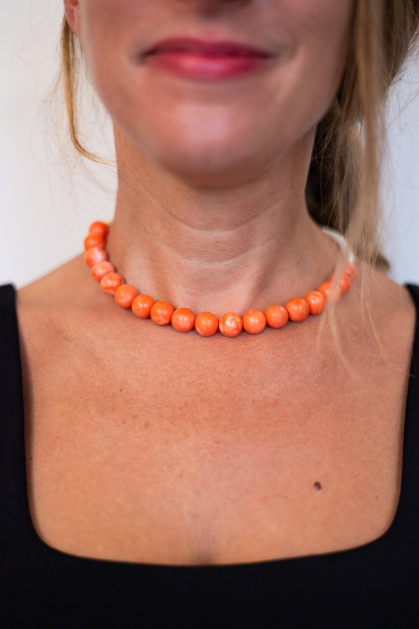 Collier perles Mandarine Vanille - Maison Zélie