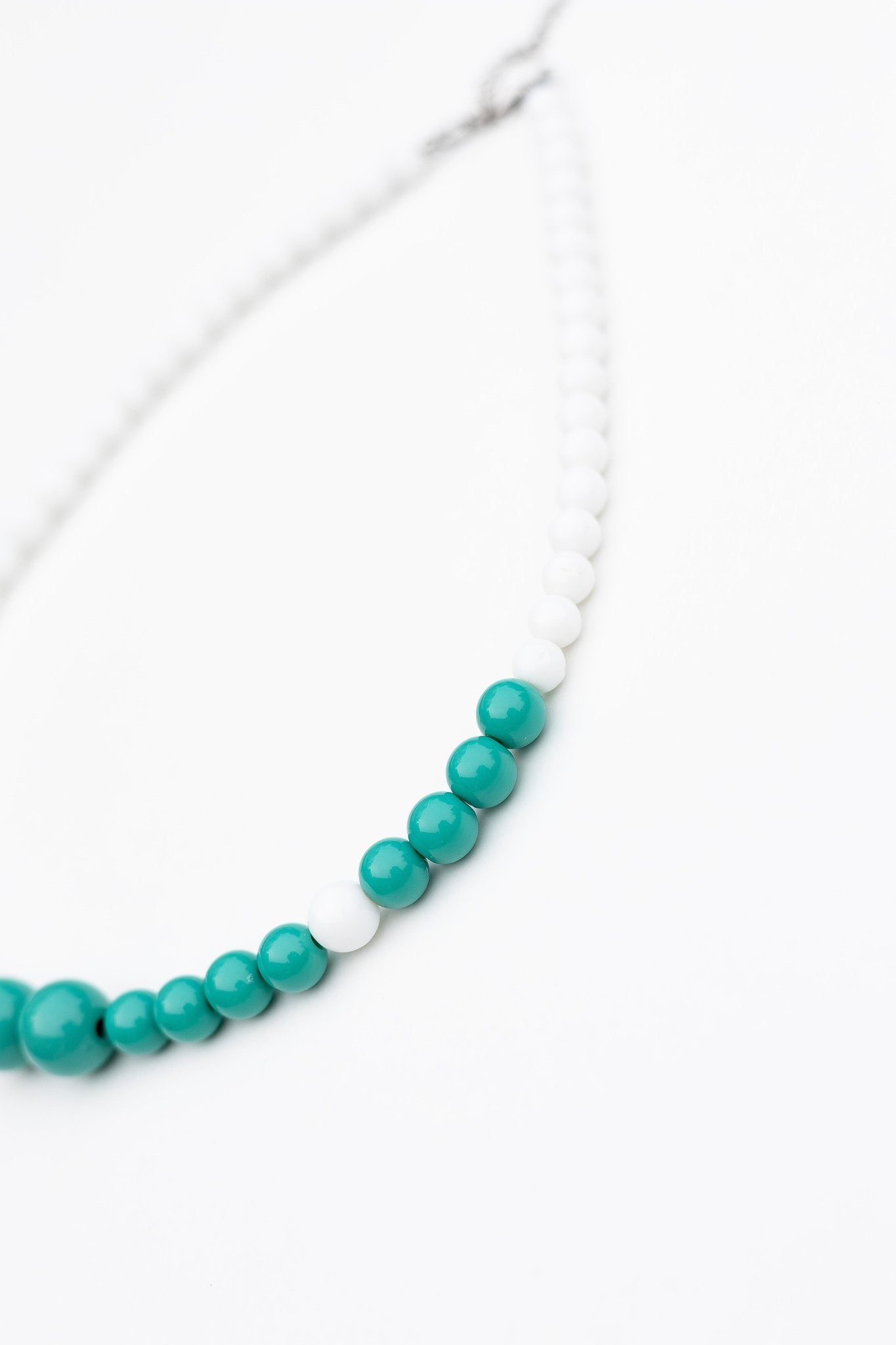 Collier perles Menthe givrée - Maison Zélie