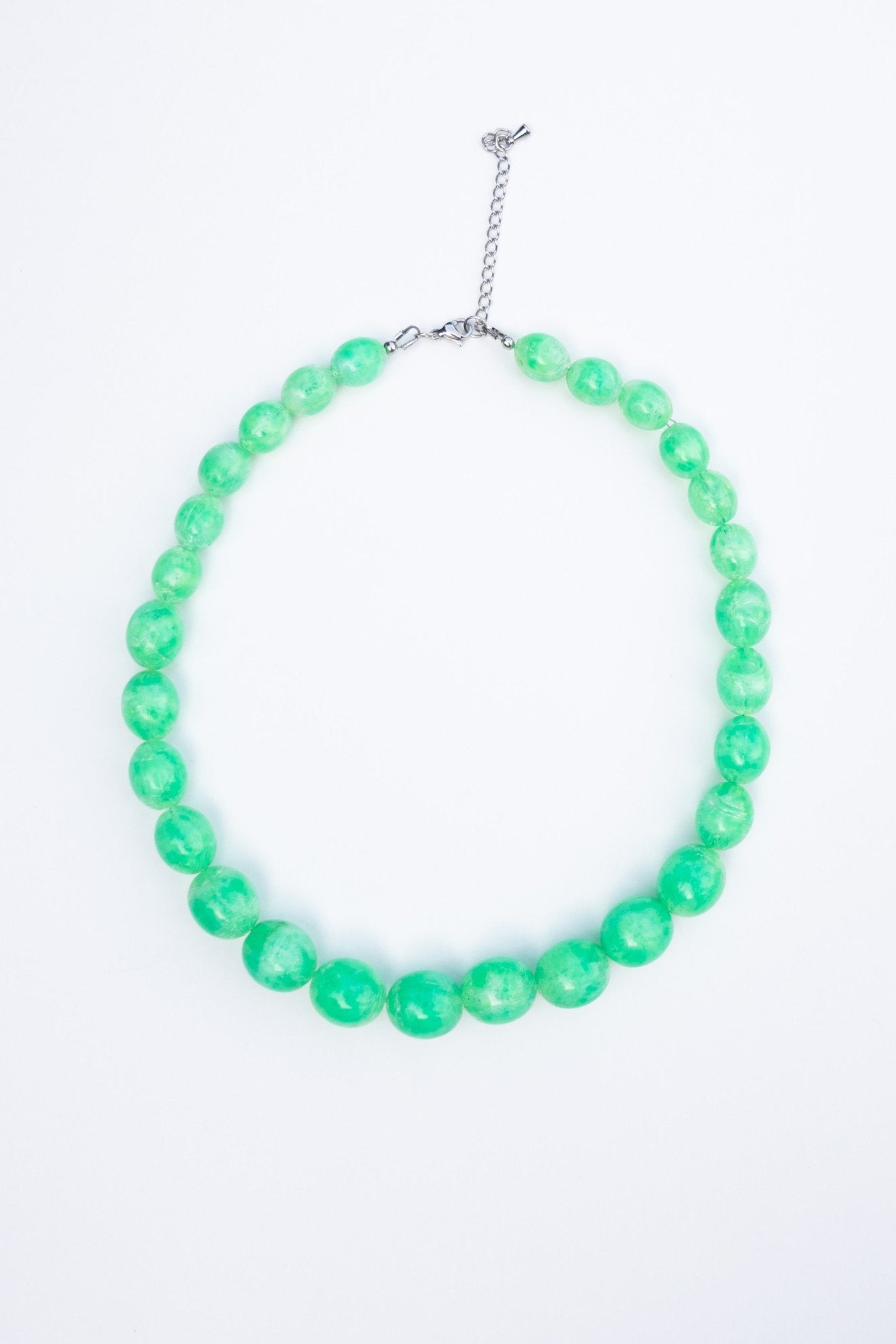 Collier perles Menthe givrée - Maison Zélie