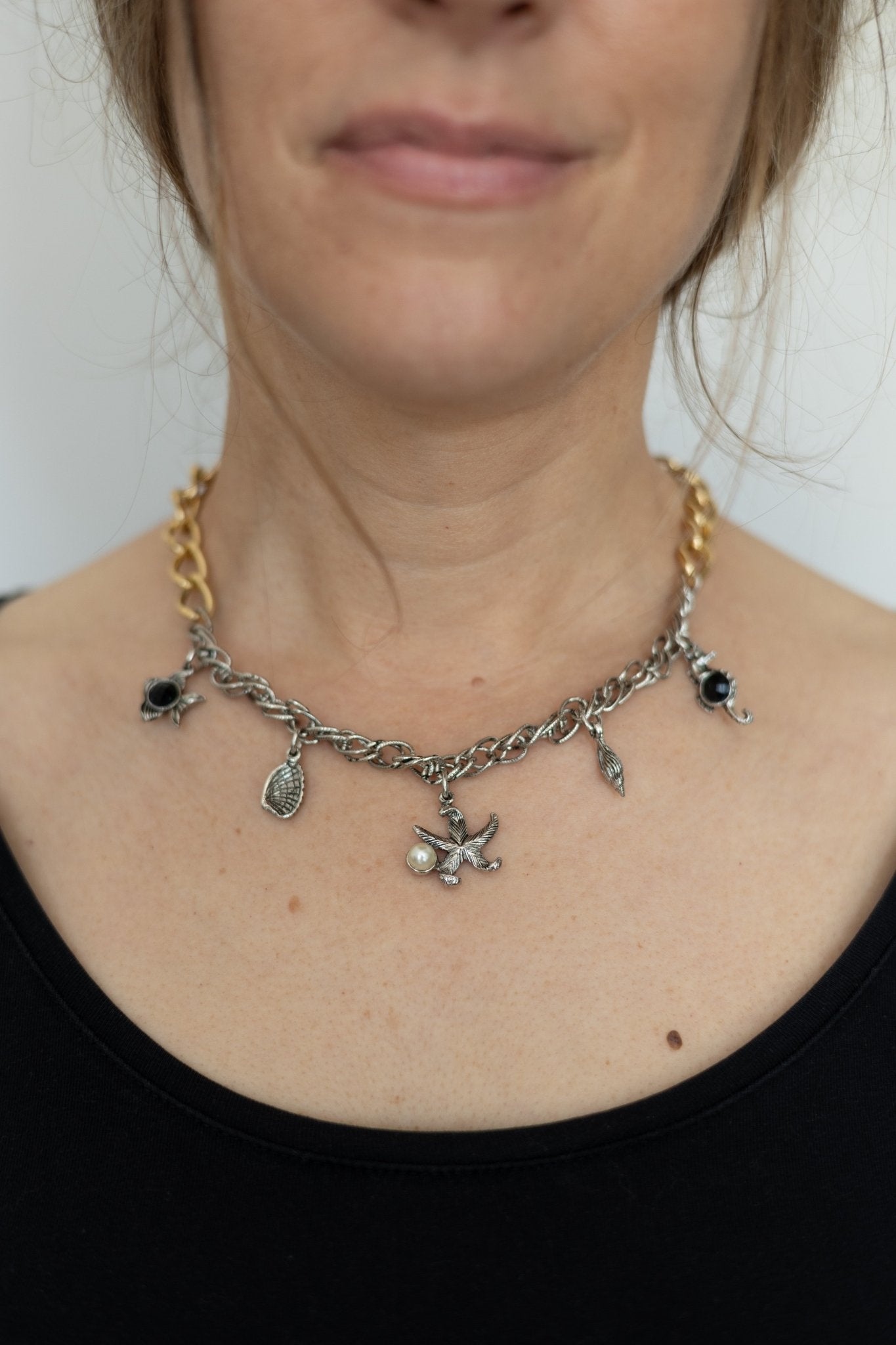 Collier Sirène d’Acier - Maison Zélie