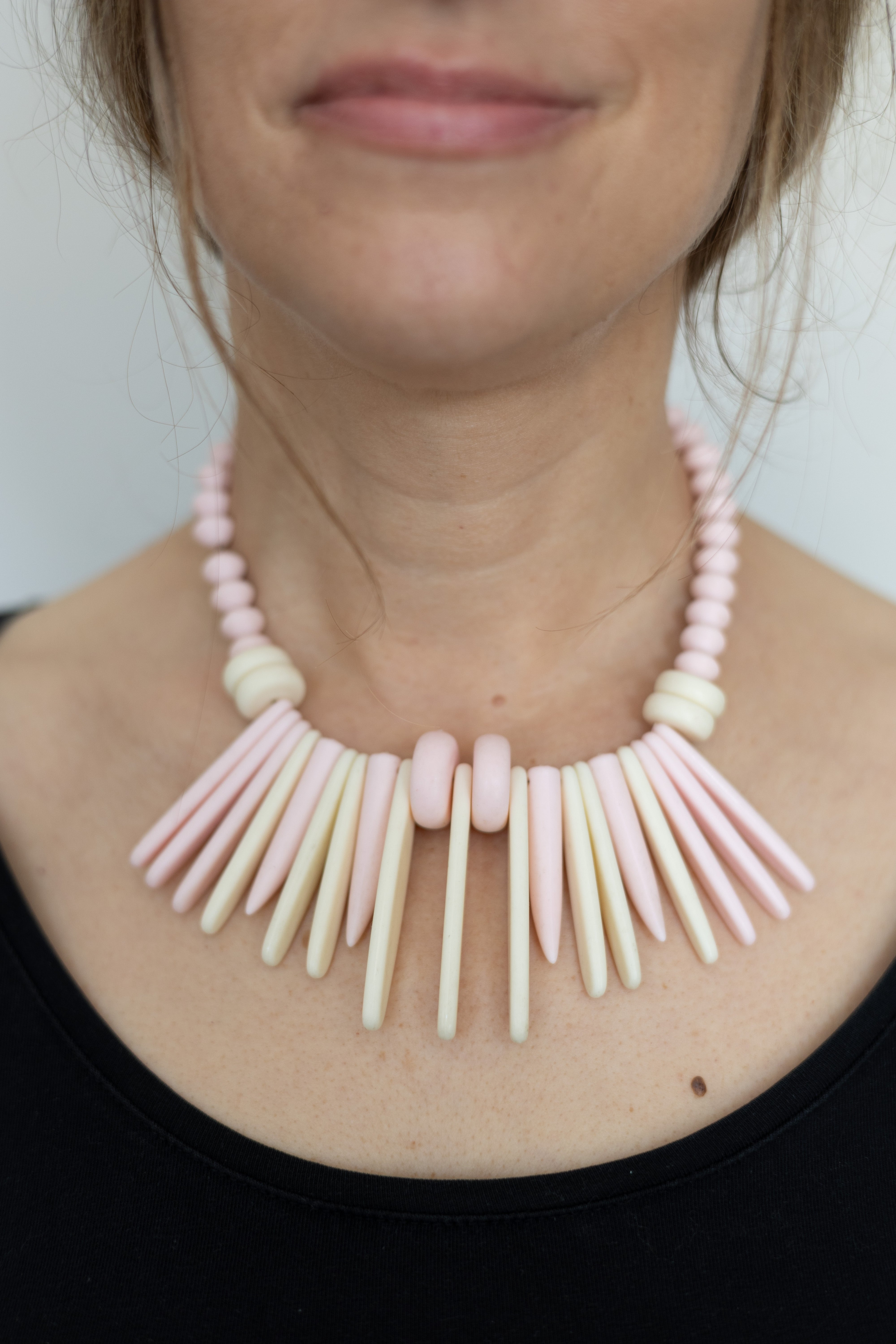 Strawberry Vanilla Warrior Necklace