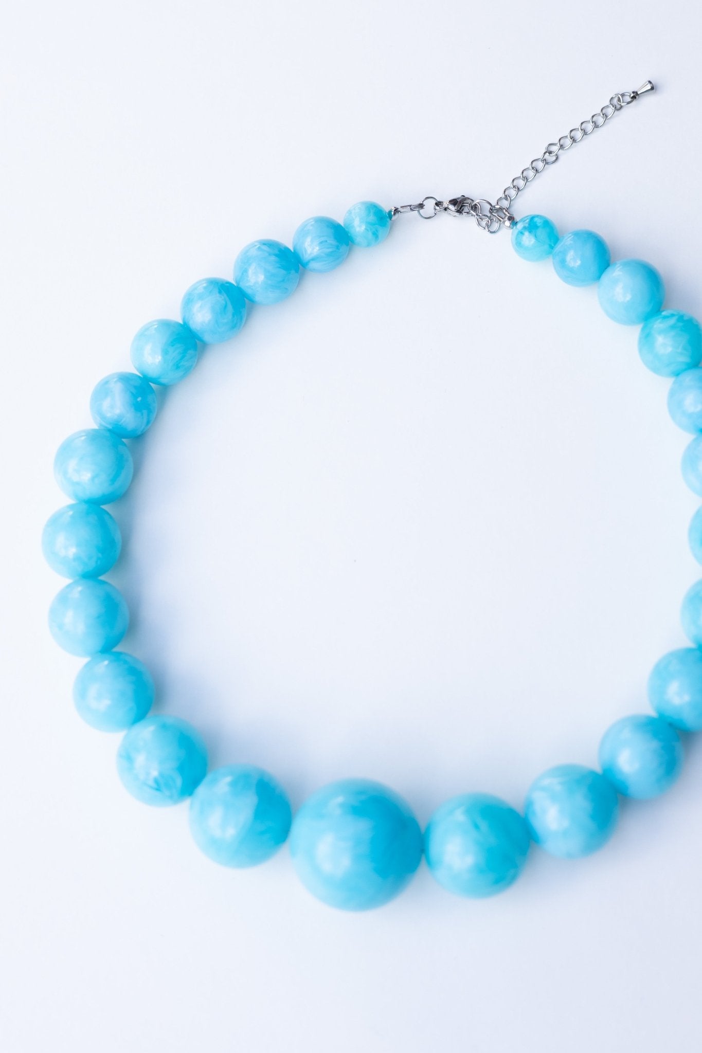 Collier en perles Bleu Nuage - Maison Zélie