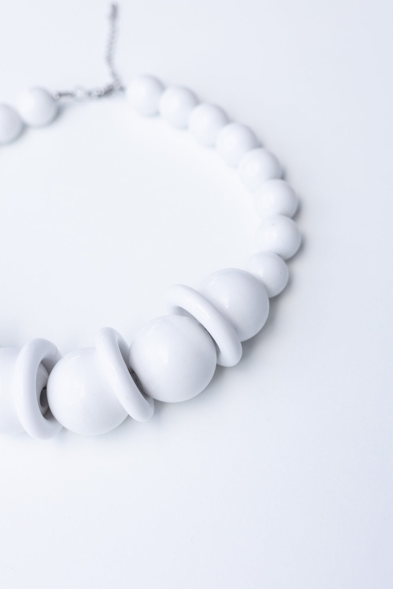 Collier en perles Lait Glacé - Maison Zélie