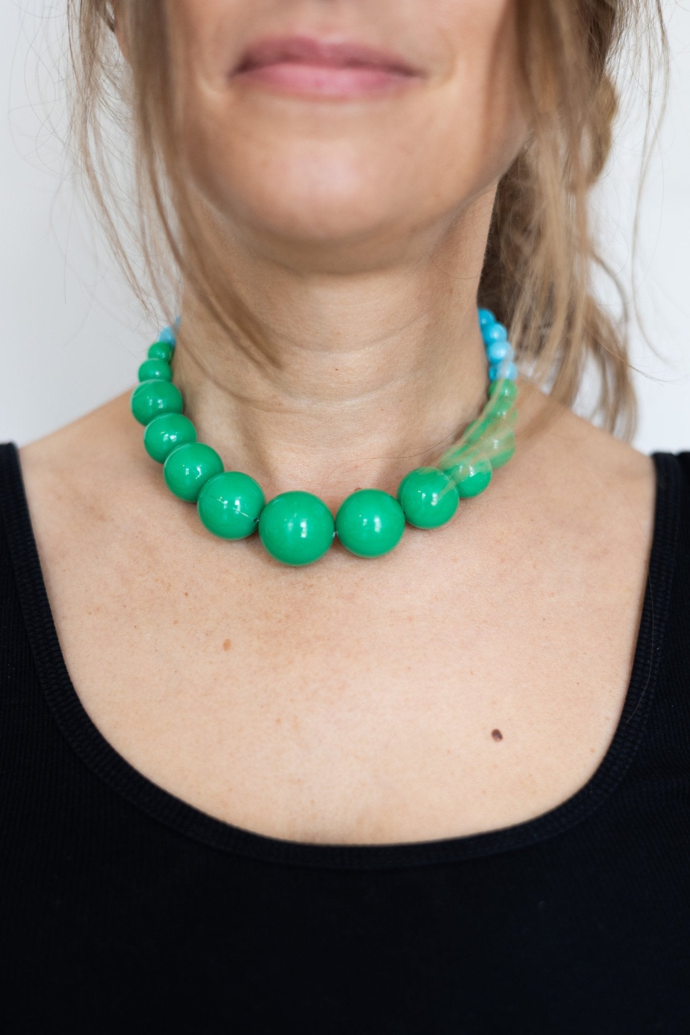 Collier en perles Menthe à l’eau - Maison Zélie