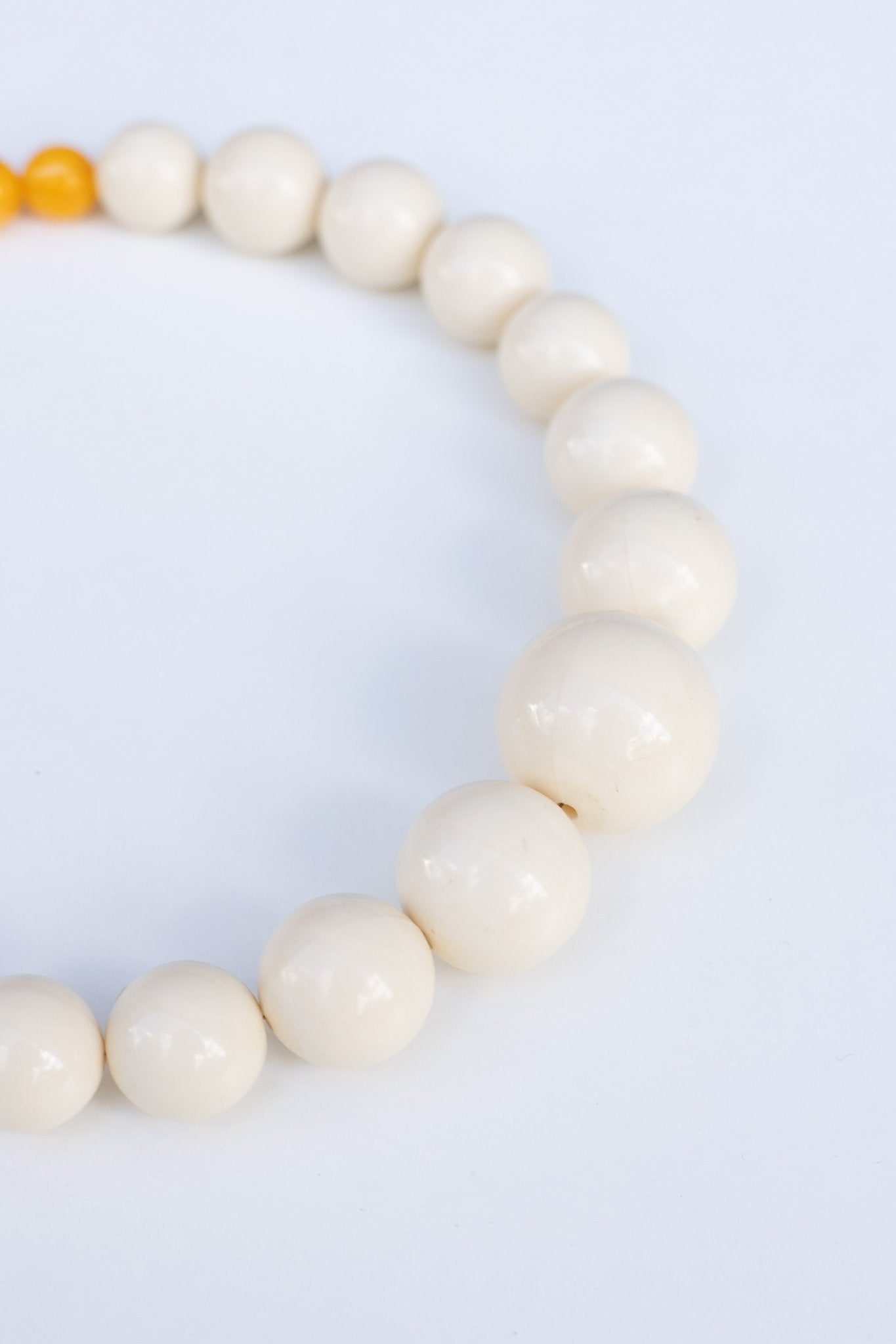 Collier en perles Soleil Vanille - Maison Zélie