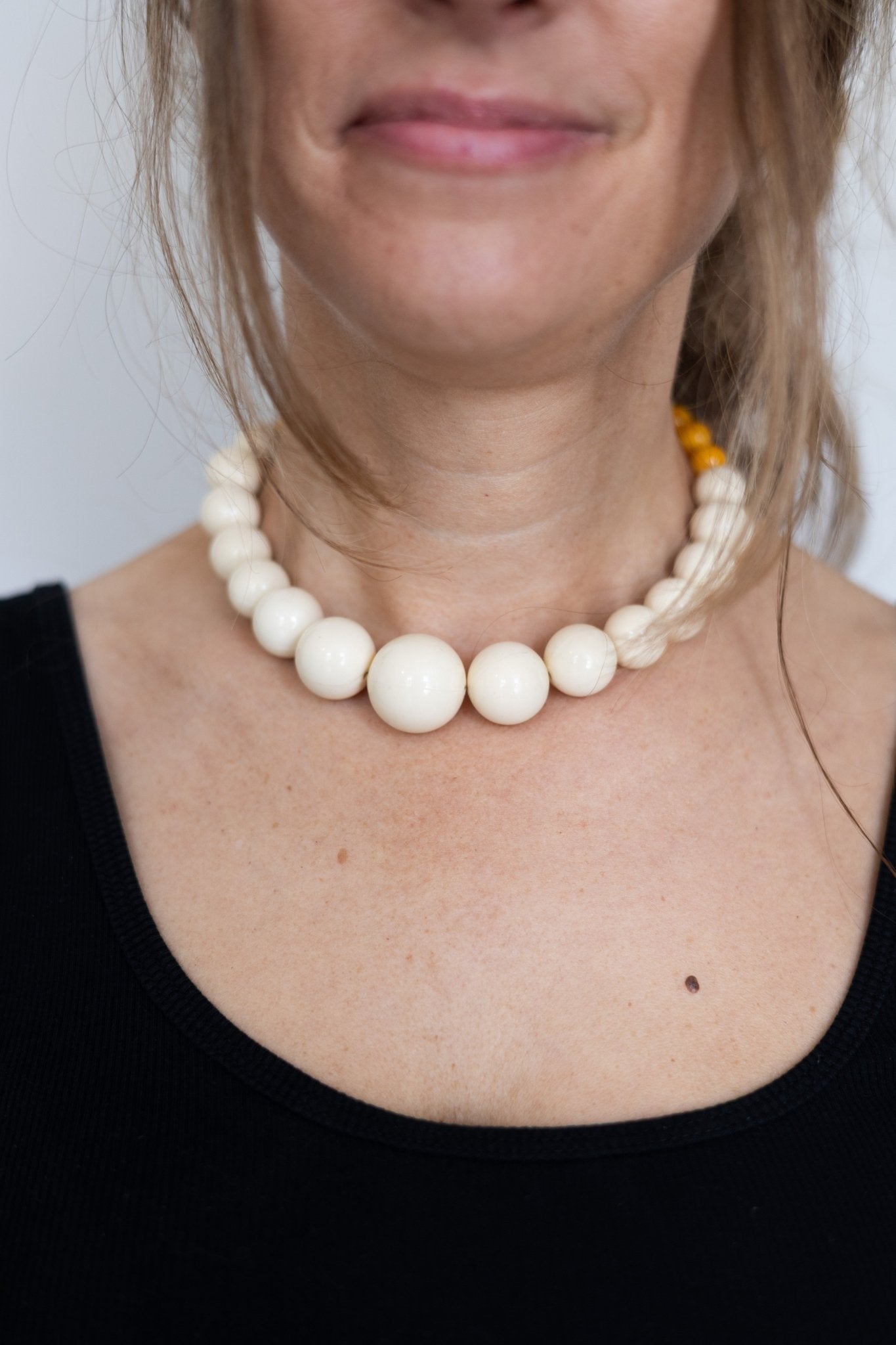 Collier en perles Soleil Vanille - Maison Zélie