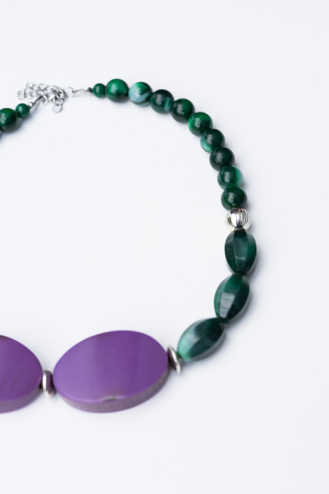 Collier Forêt Pourpre - Maison Zélie