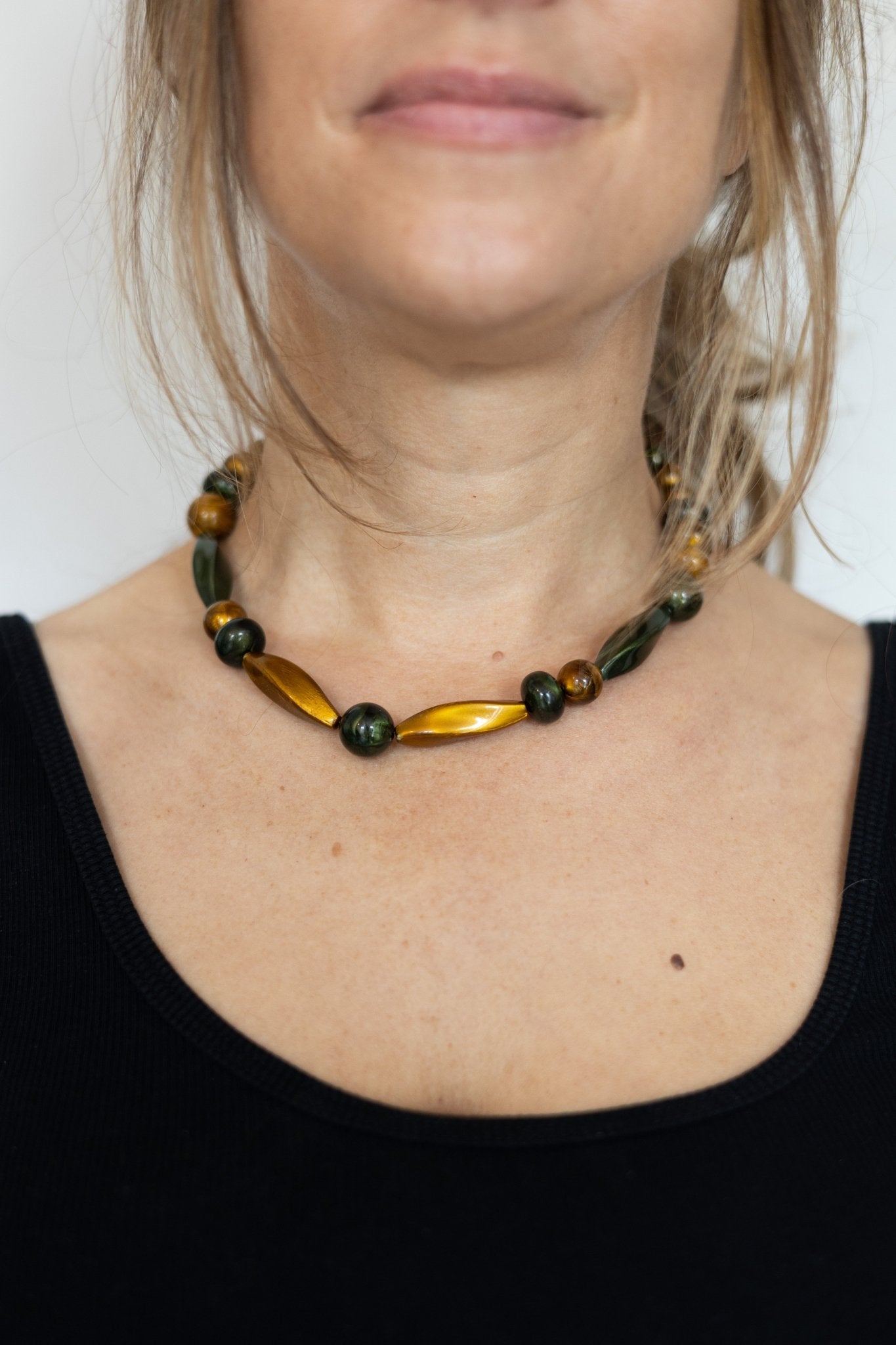 Collier perles Forêt d'or - Maison Zélie