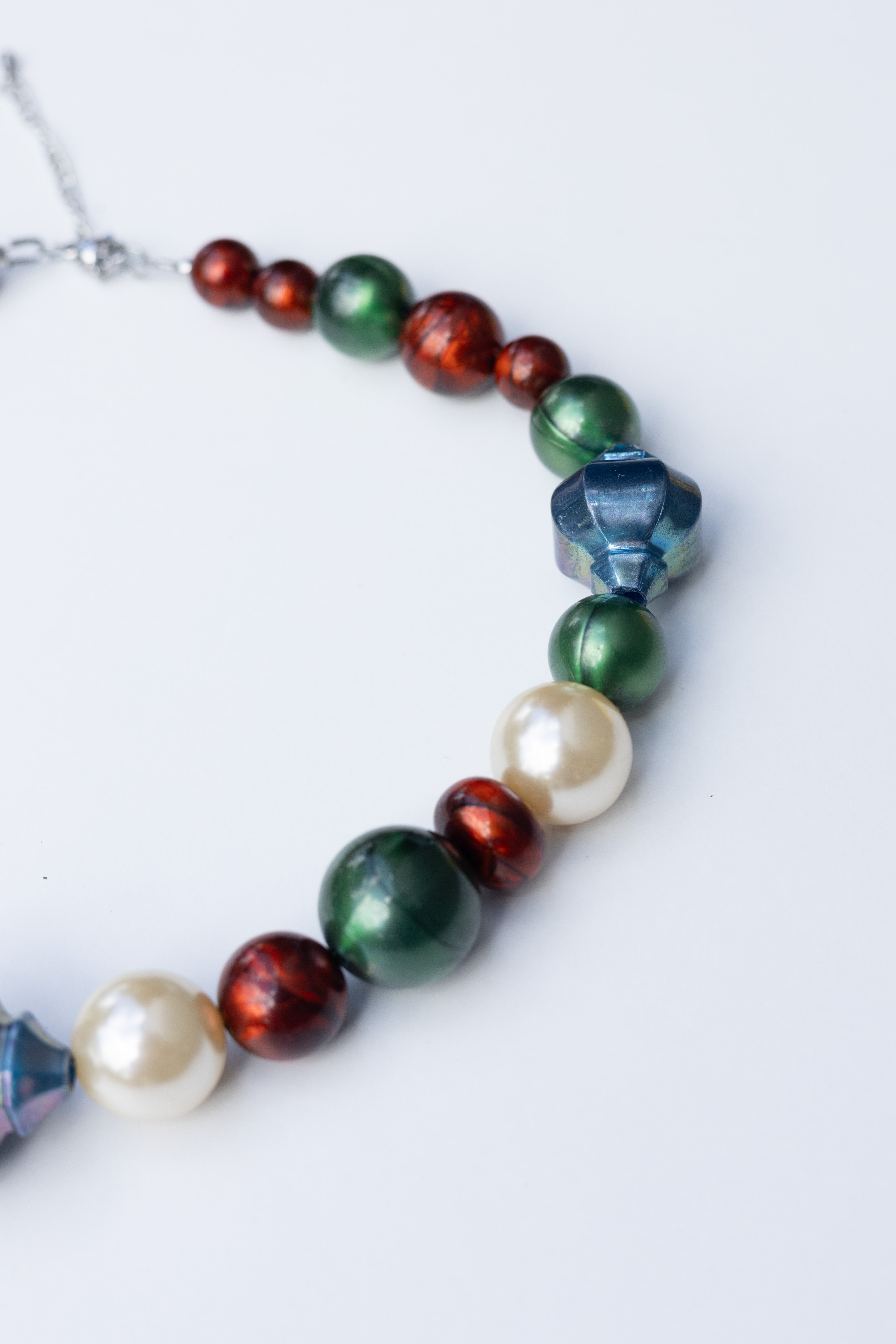 Collier perles Galaxie baroque