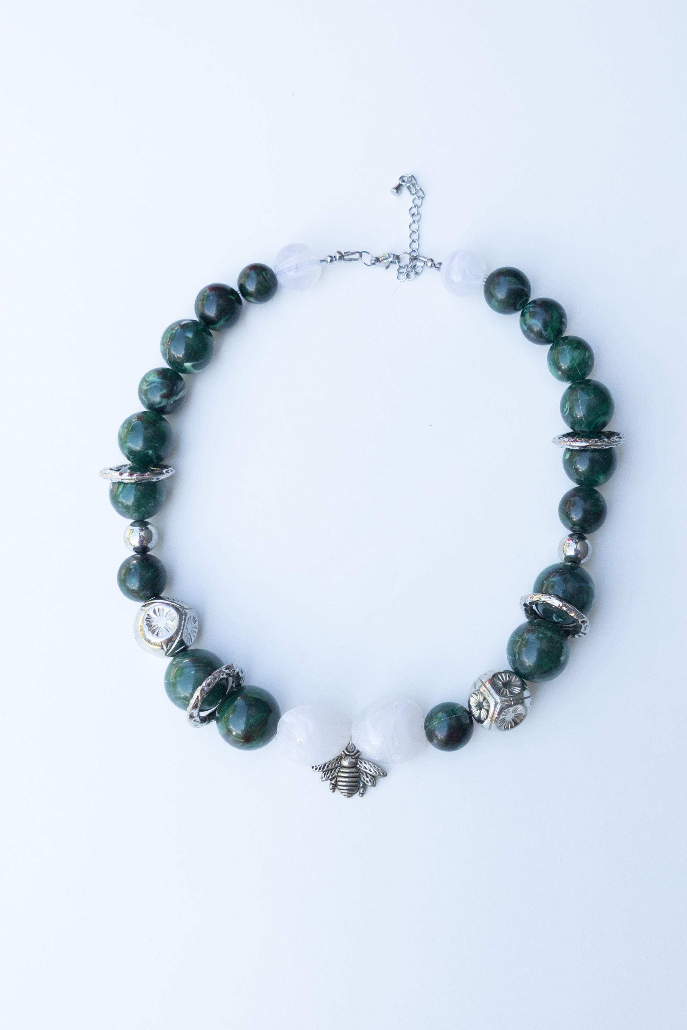 Collier perles Ruche sacrée