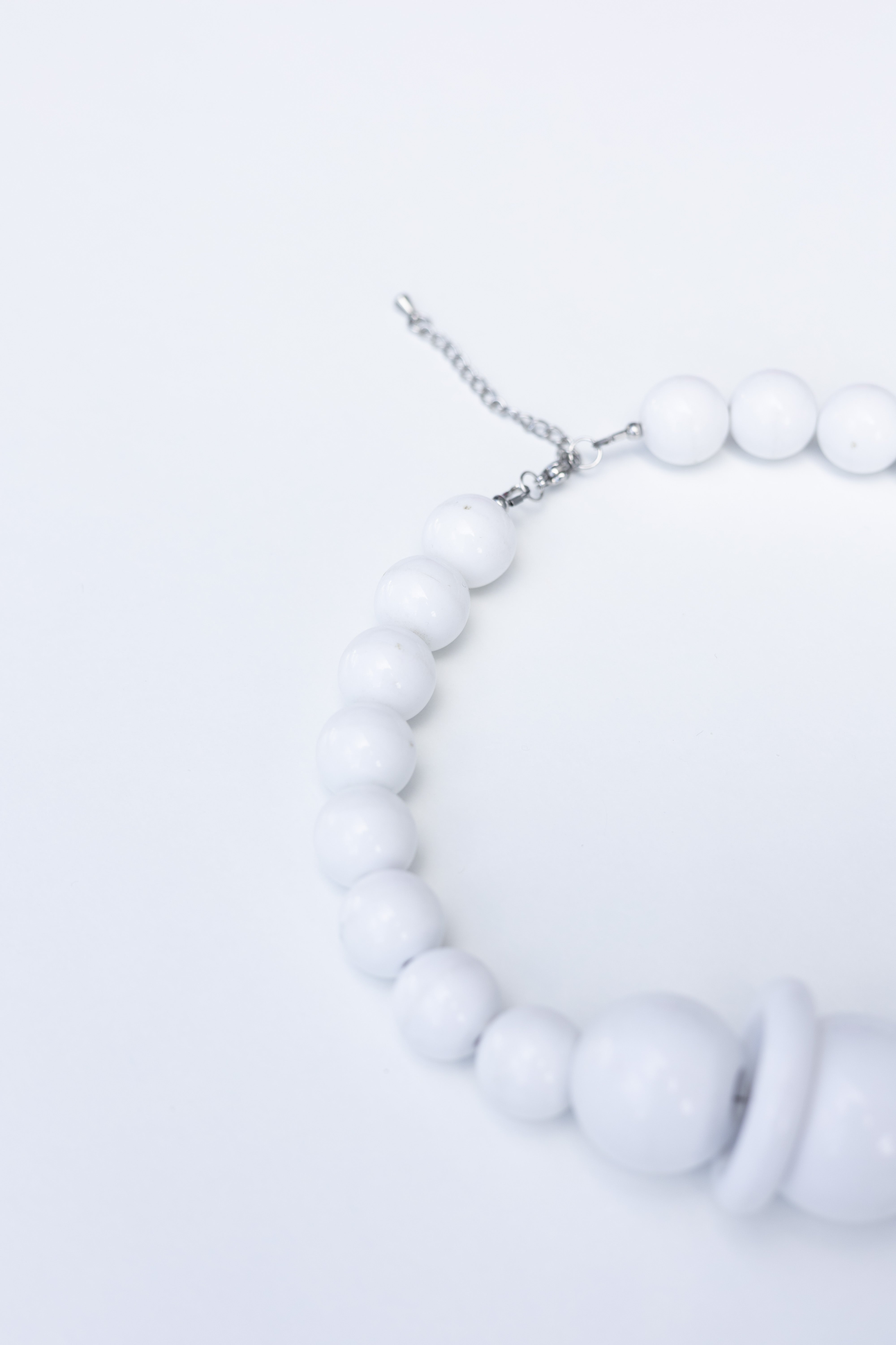 Collier en perles Lait Glacé