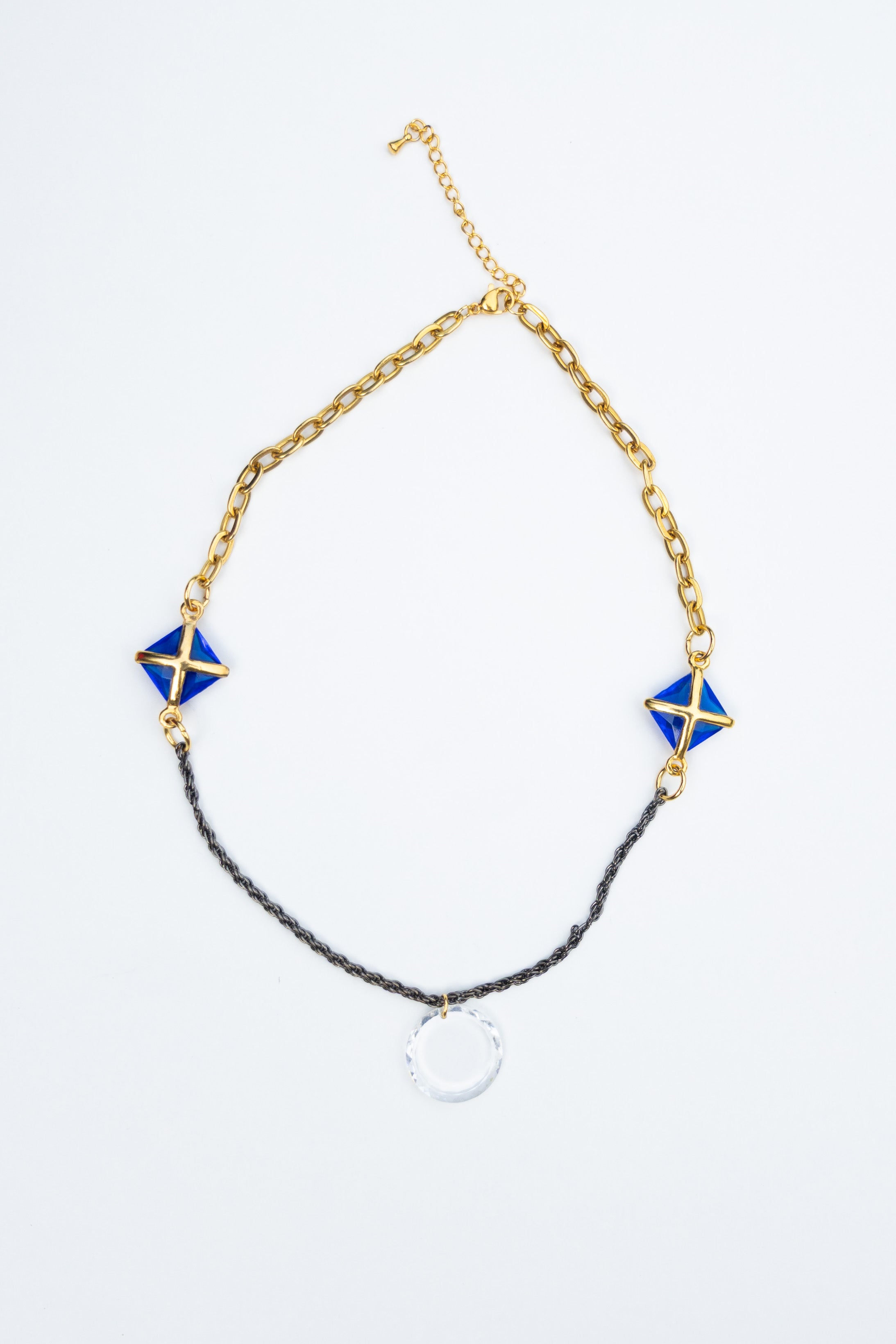 Collier upcyclé chaîne Constellation