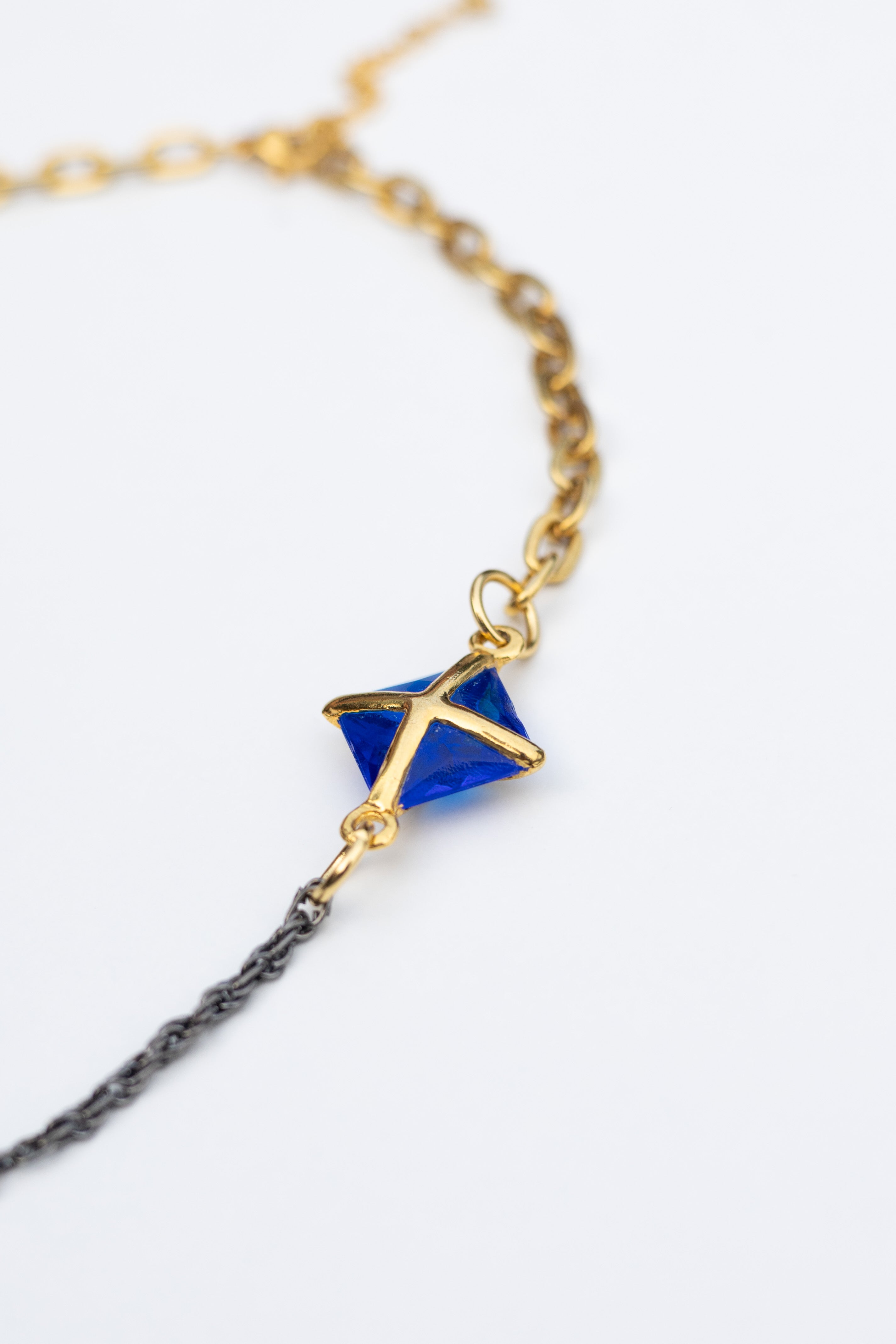 Collier upcyclé chaîne Constellation