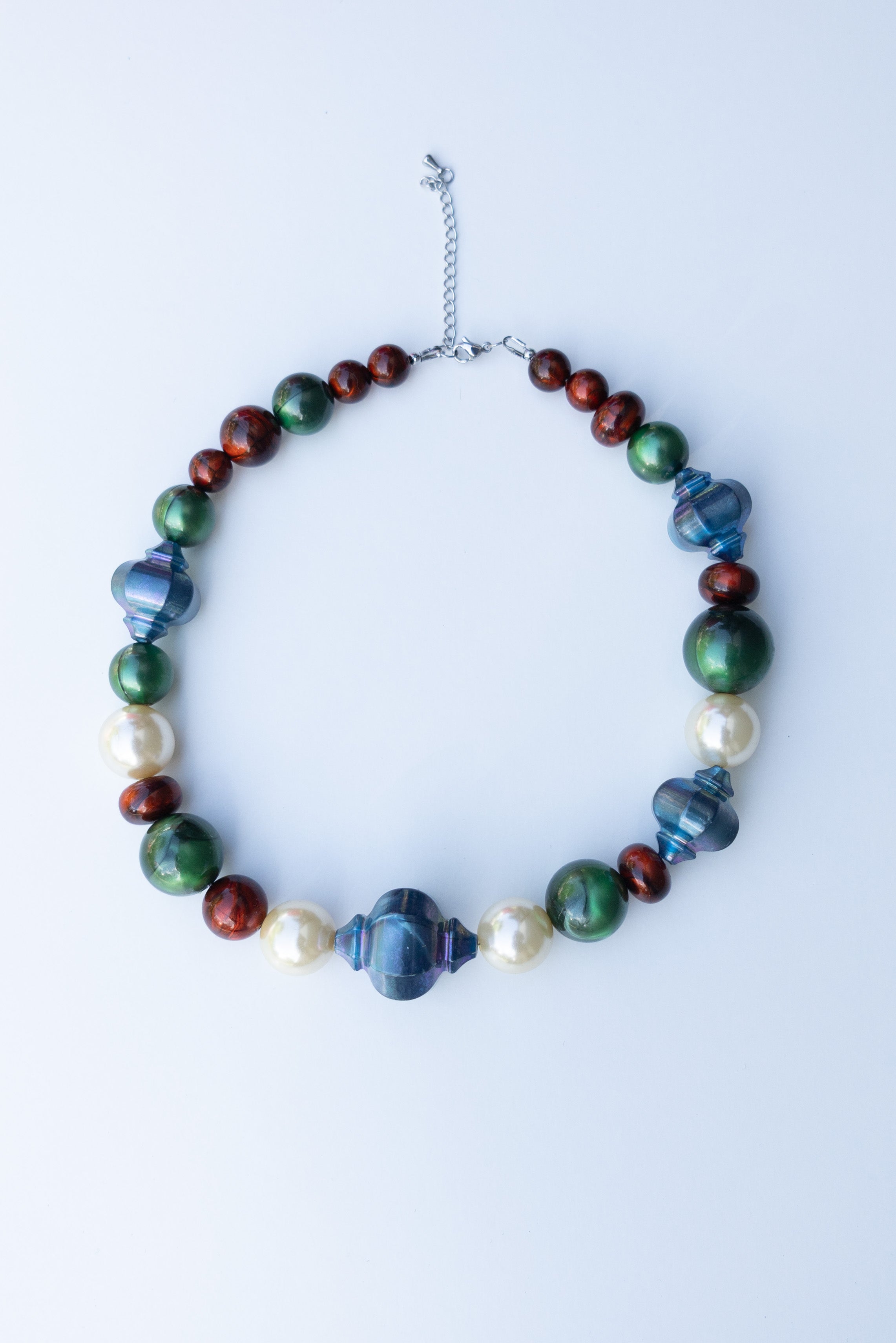 Collier perles Galaxie baroque