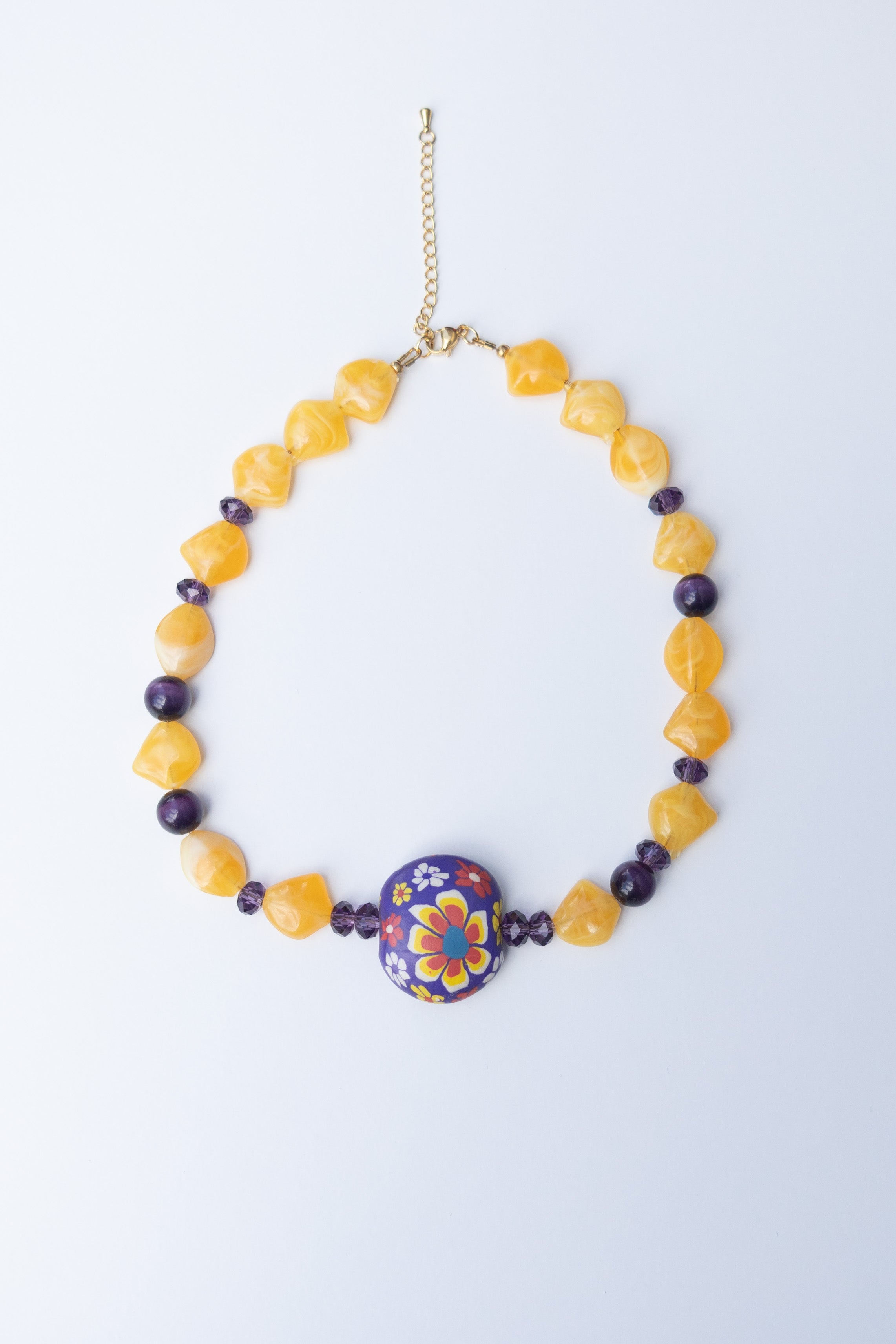 Collier en perles Fleur de Lune
